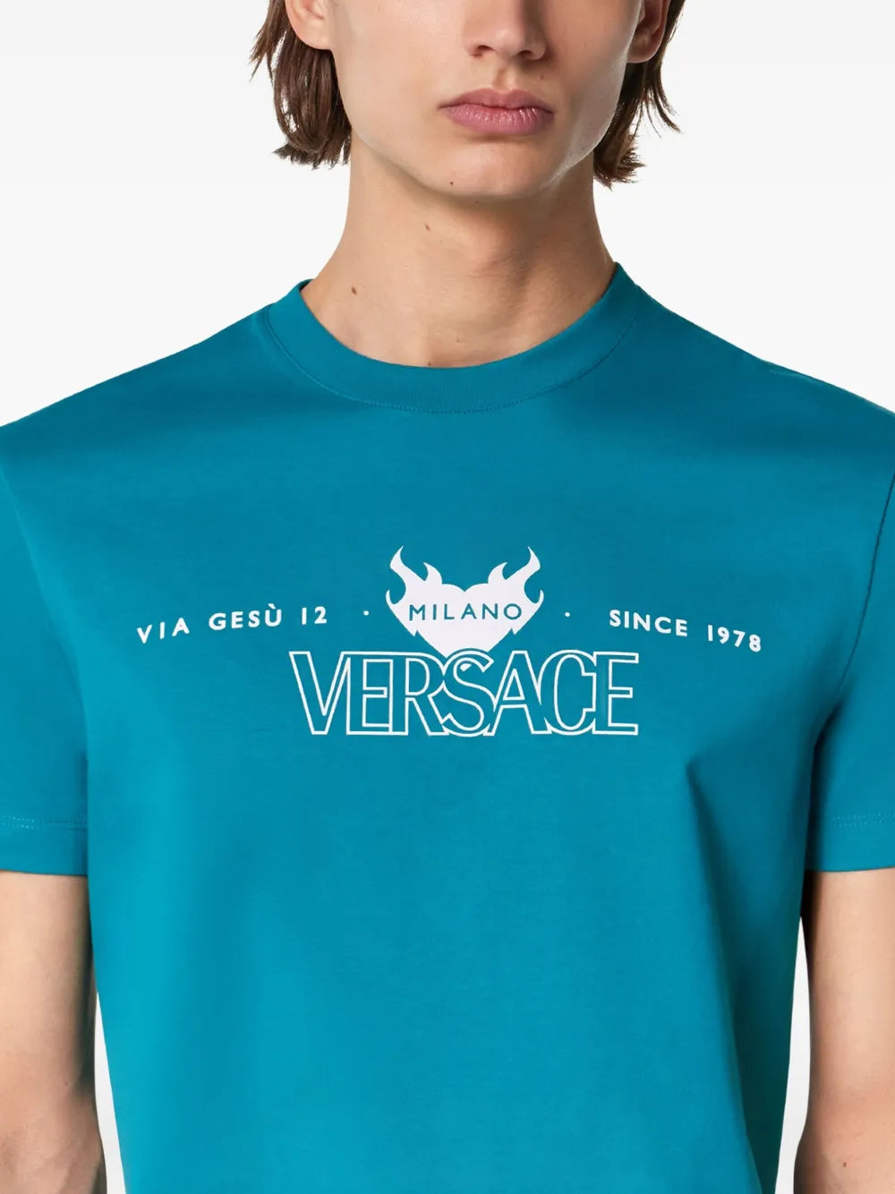 Versace logo-print T-shirt