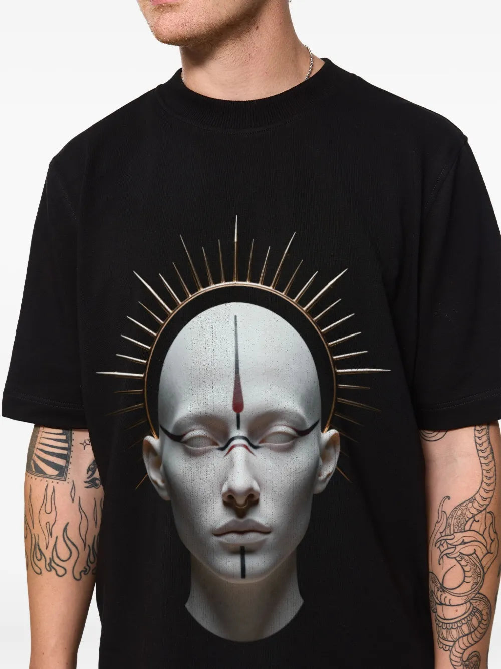 HAMZA Monarh graphic print T-shirt