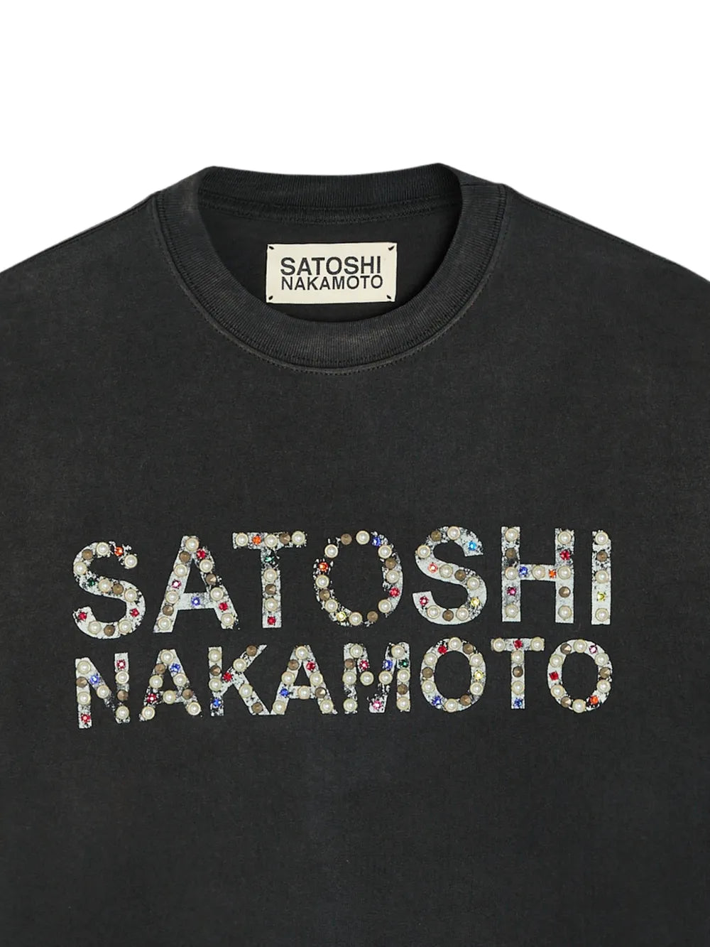 SATOSHI NAKAMOTO logo T-shirt | T-Shirts | Image 2