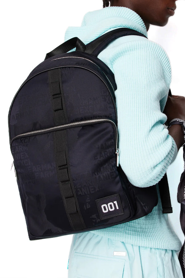 Armani Exchange Man' S Backpack Blu