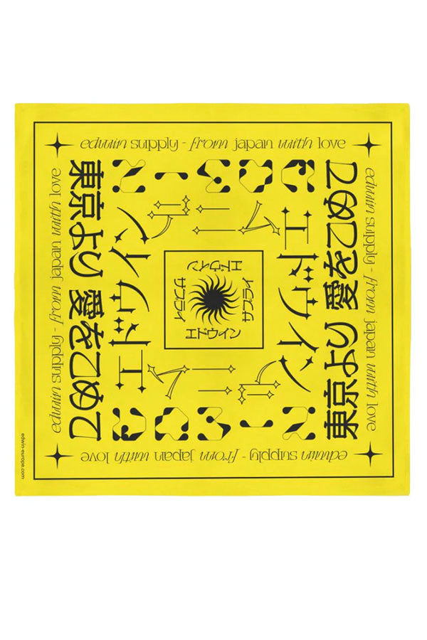 Edwin Edwin Bandana Giallo