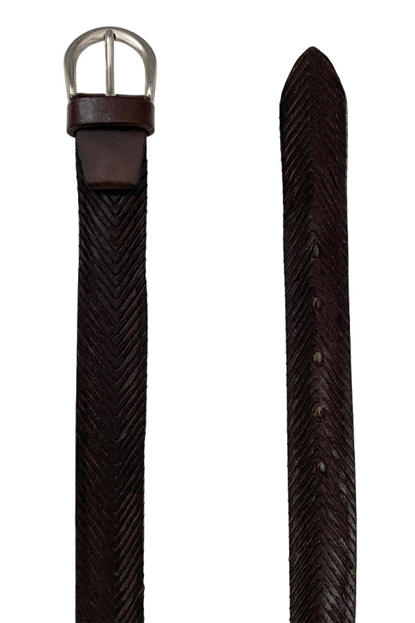 Alberto Luti Cintura Marrone