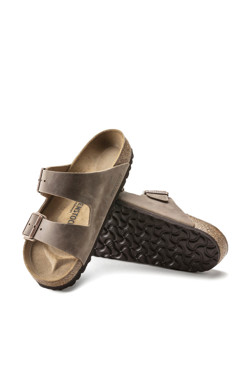 Birkenstock Arizona (Pelle oliata) Marrone