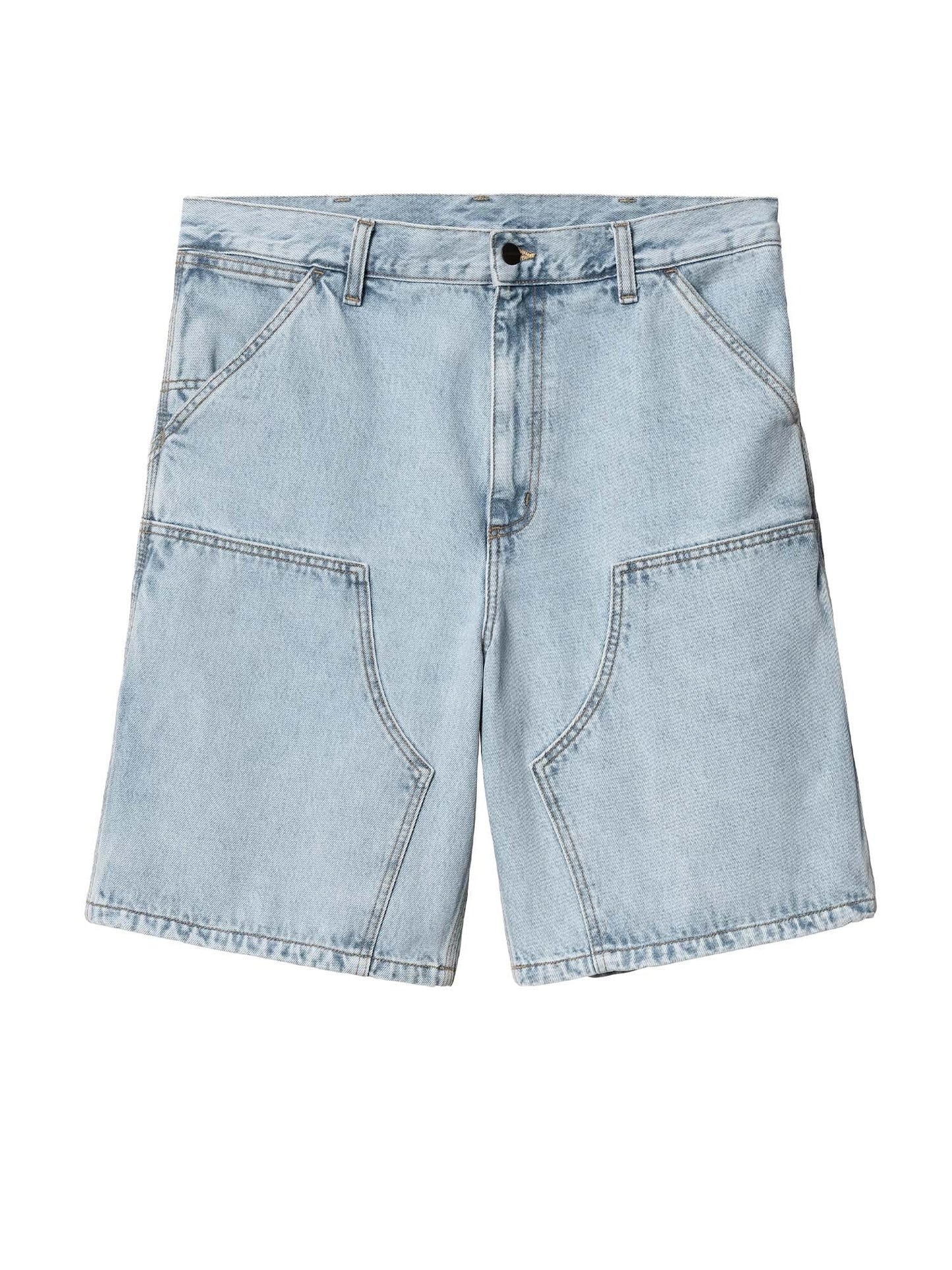 Carhartt Wip Double Knee Short Azzurro