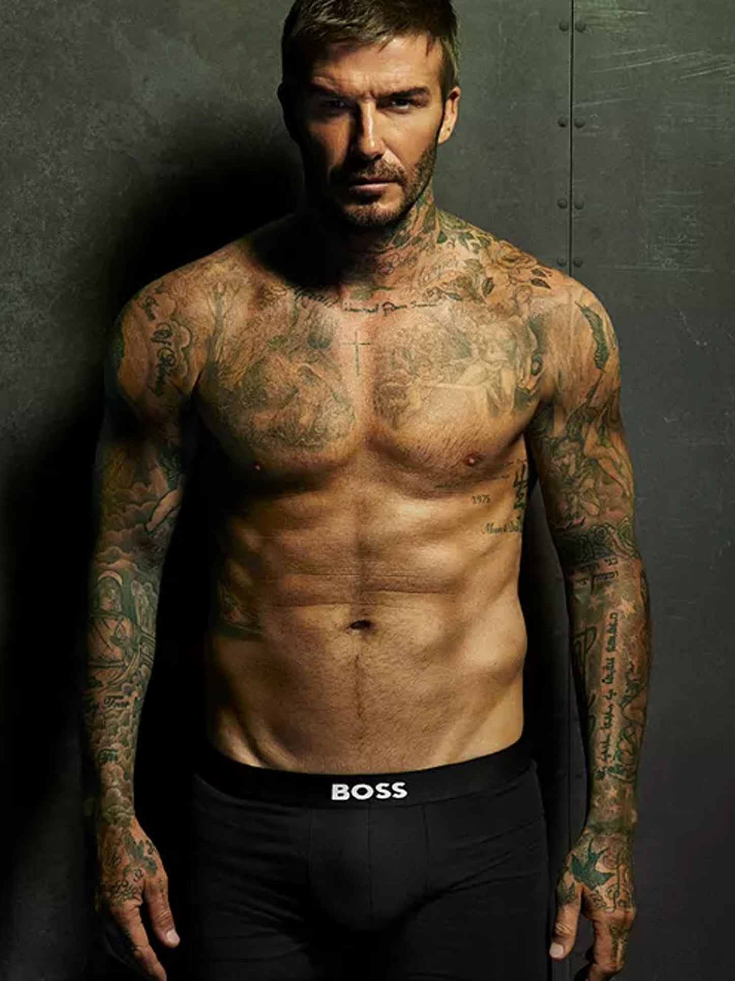 Boss Trunk Boxer Beckham Bianco