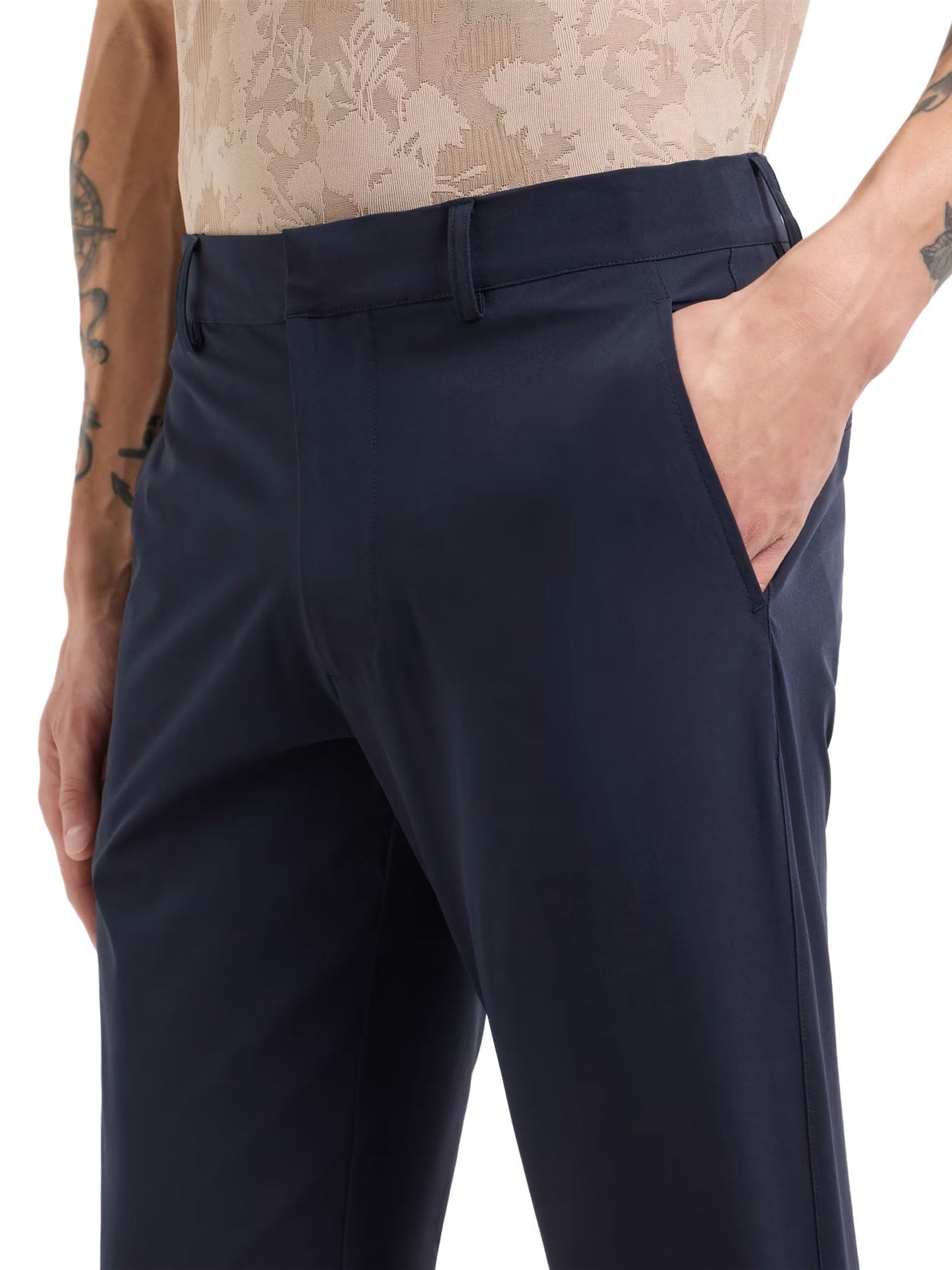 Ea7 Pantaloni Golf Pro Blu