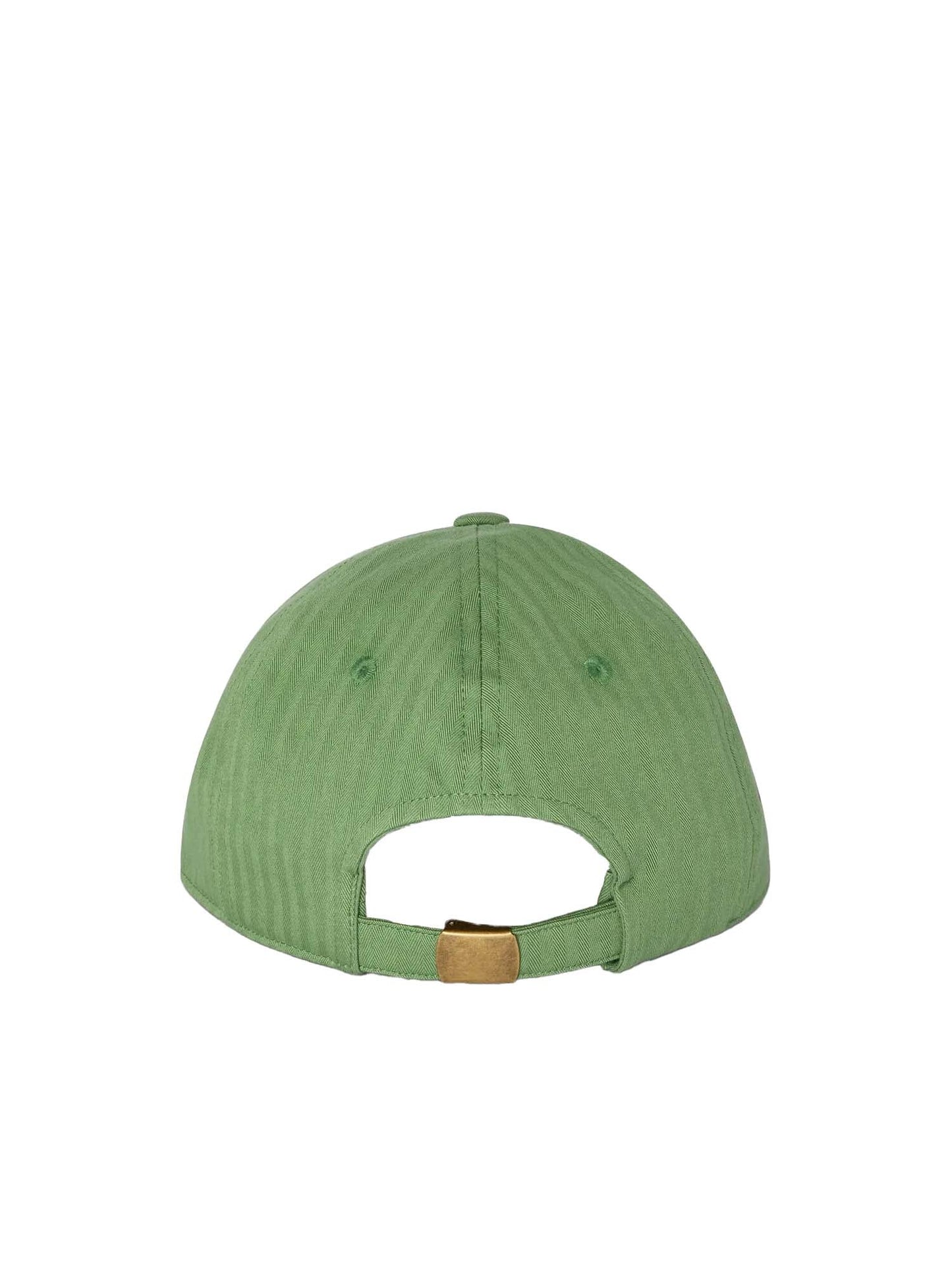 Champion Cappellino da baseball in cotone a spina di pesce Verde