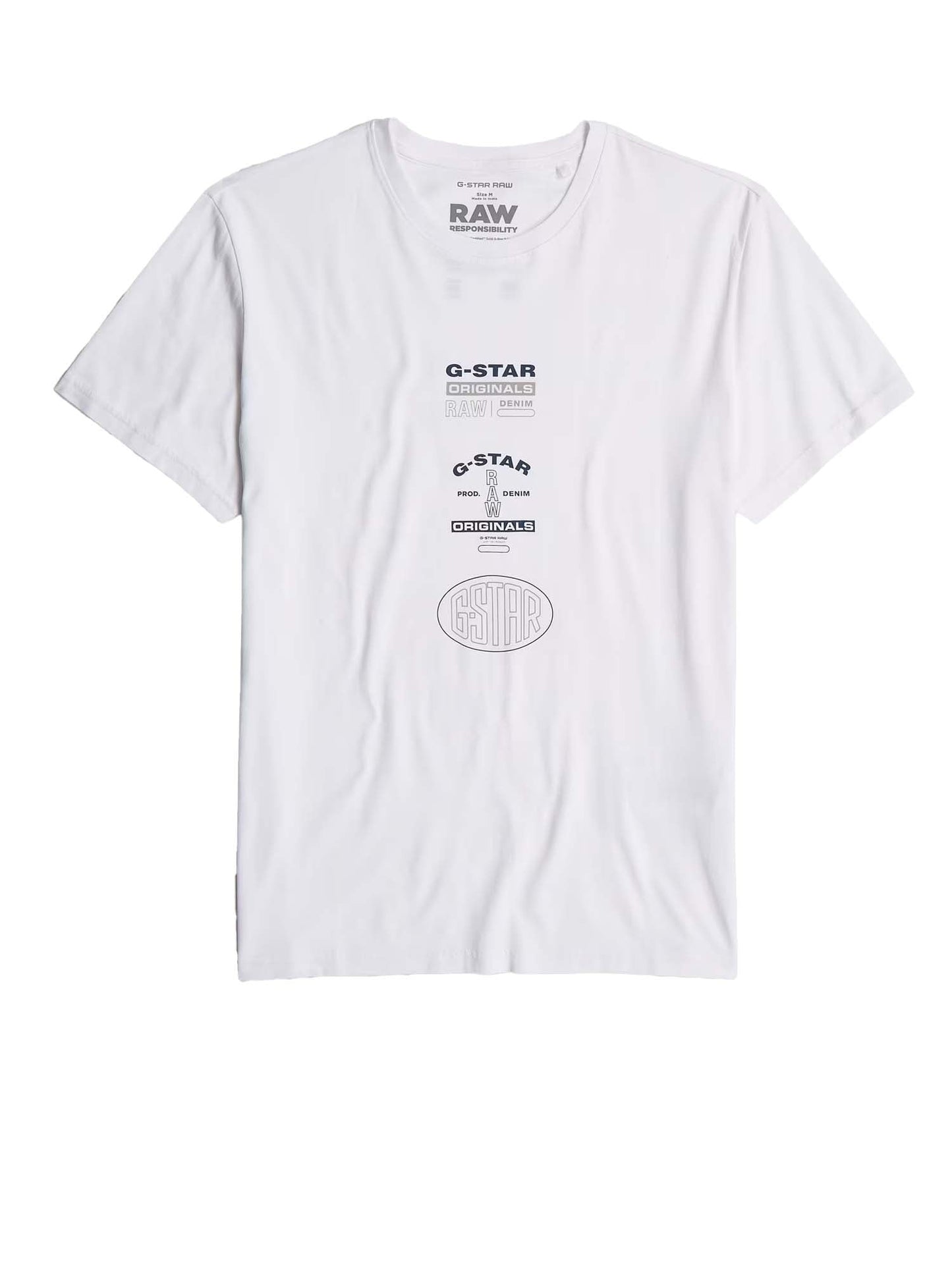 G-star T-Shirt Multi Originals Bianco