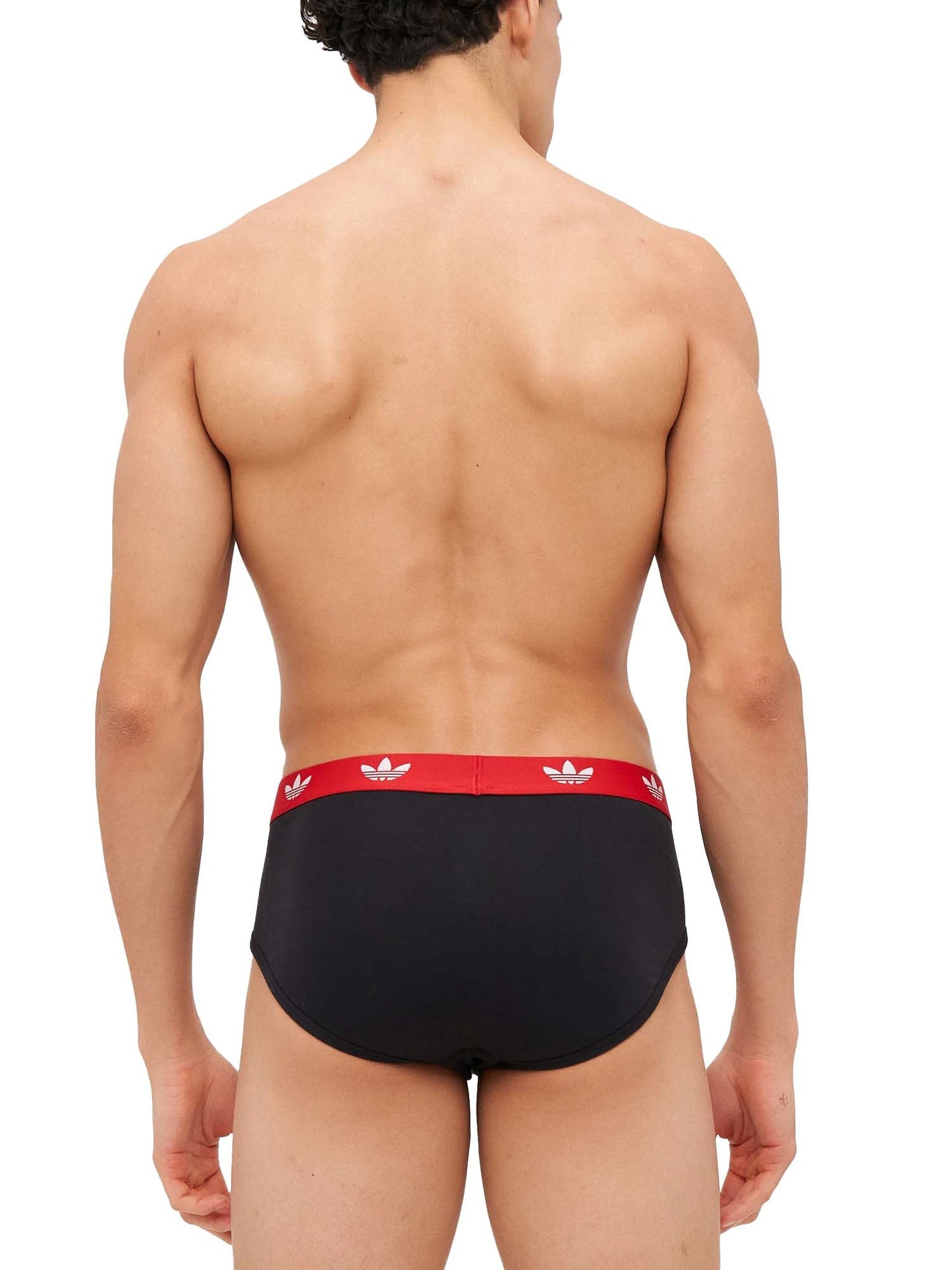 Adidas Slip Comfort Flex Cotton Underwear (Confezione da 3) Nero