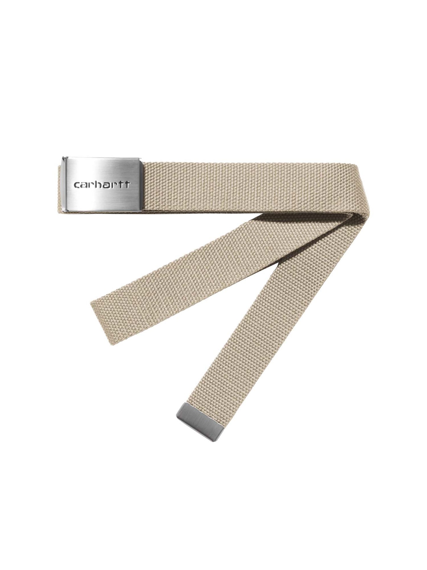 Carhartt Wip Clip Belt Chrome Beige