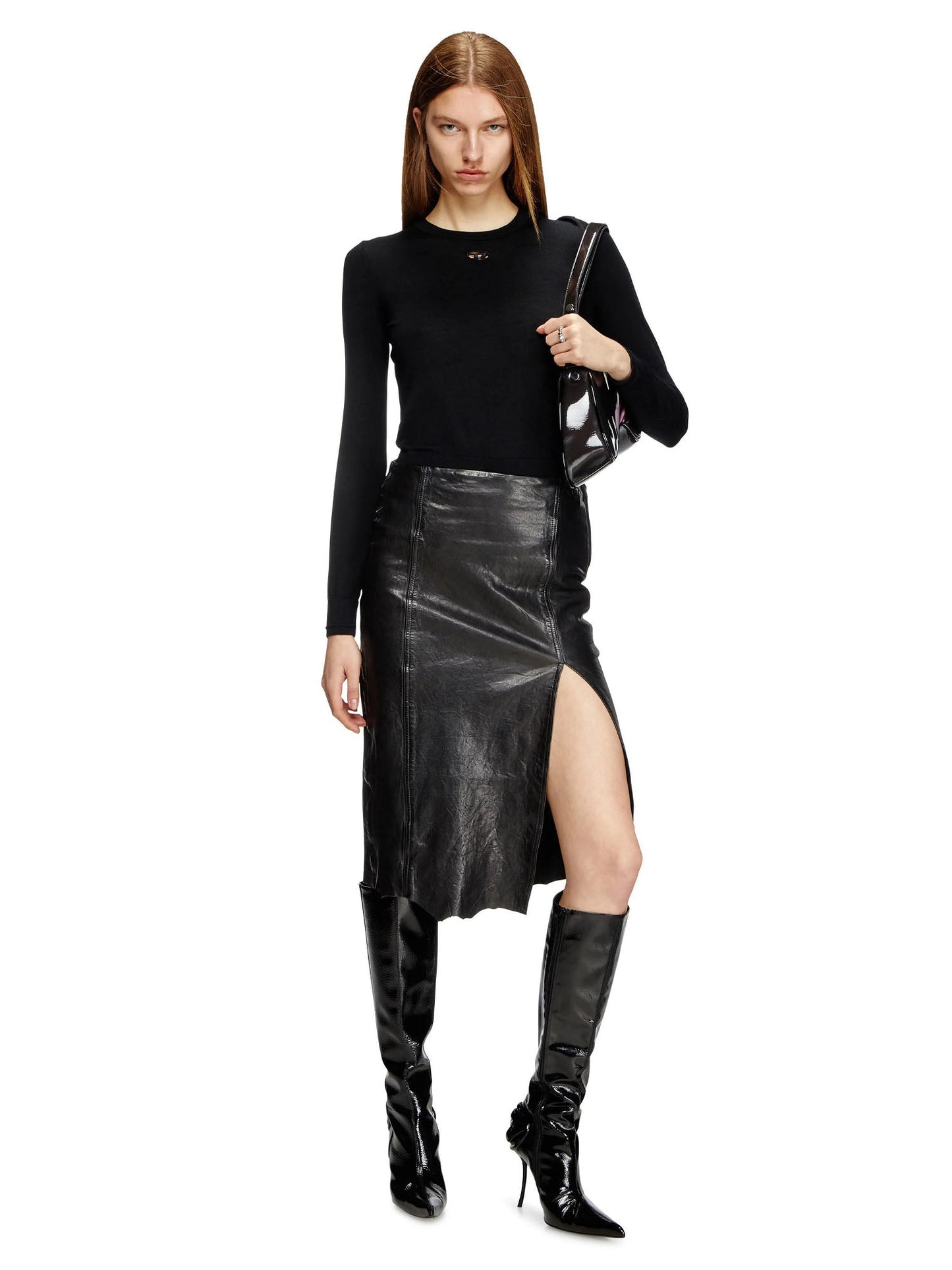 Diesel M Alinesa Maglia Nero