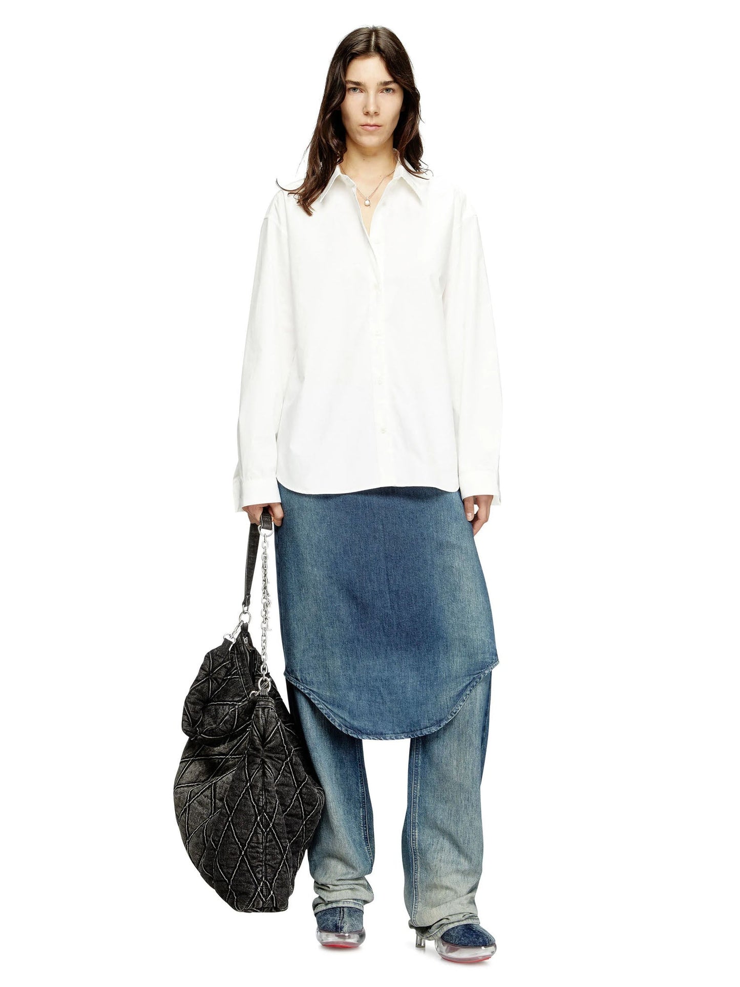 Diesel S Simply C Wn R1 Camicia Bianco