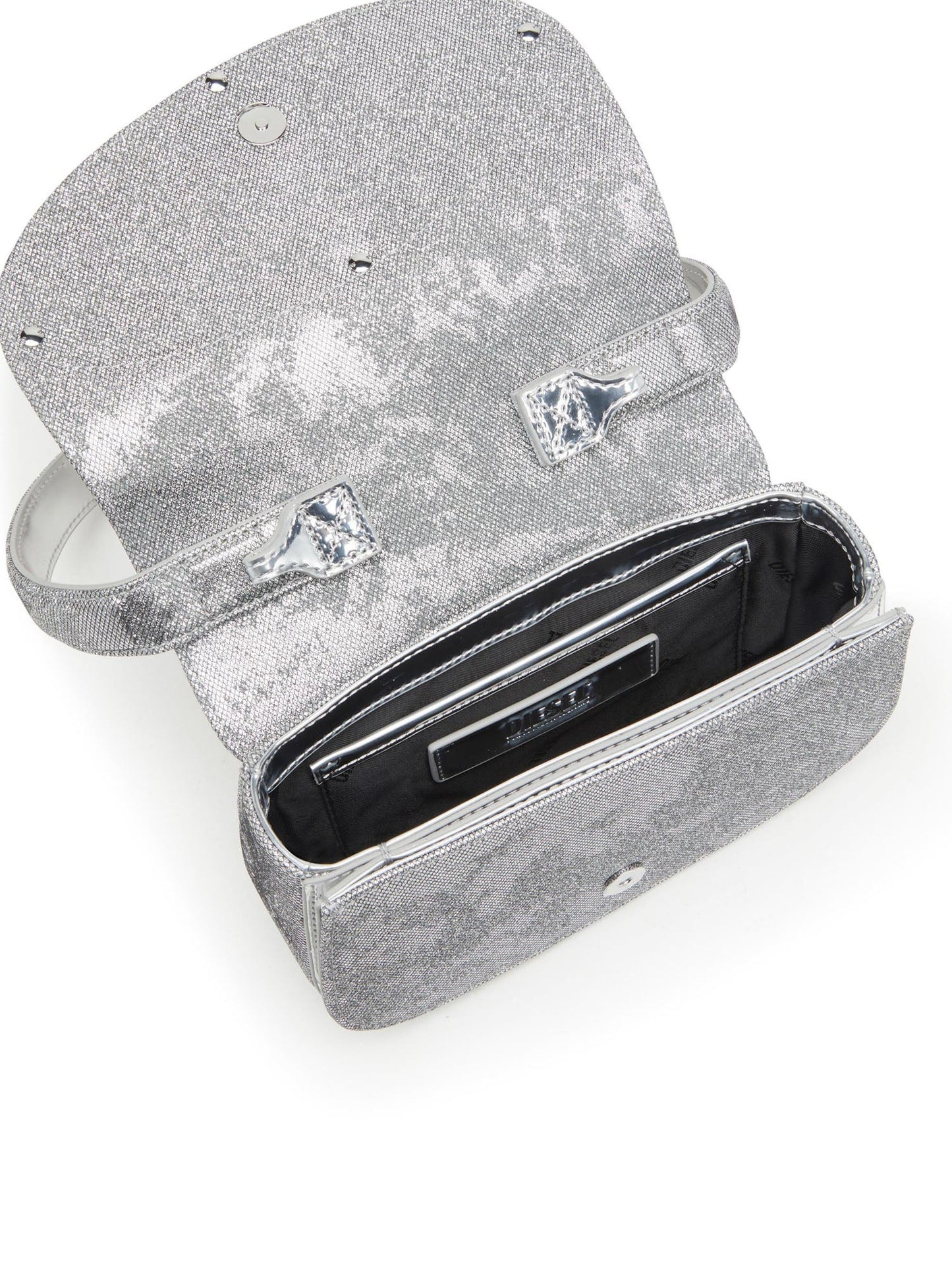 Diesel 1Dr Borsa a Tracolla Argento