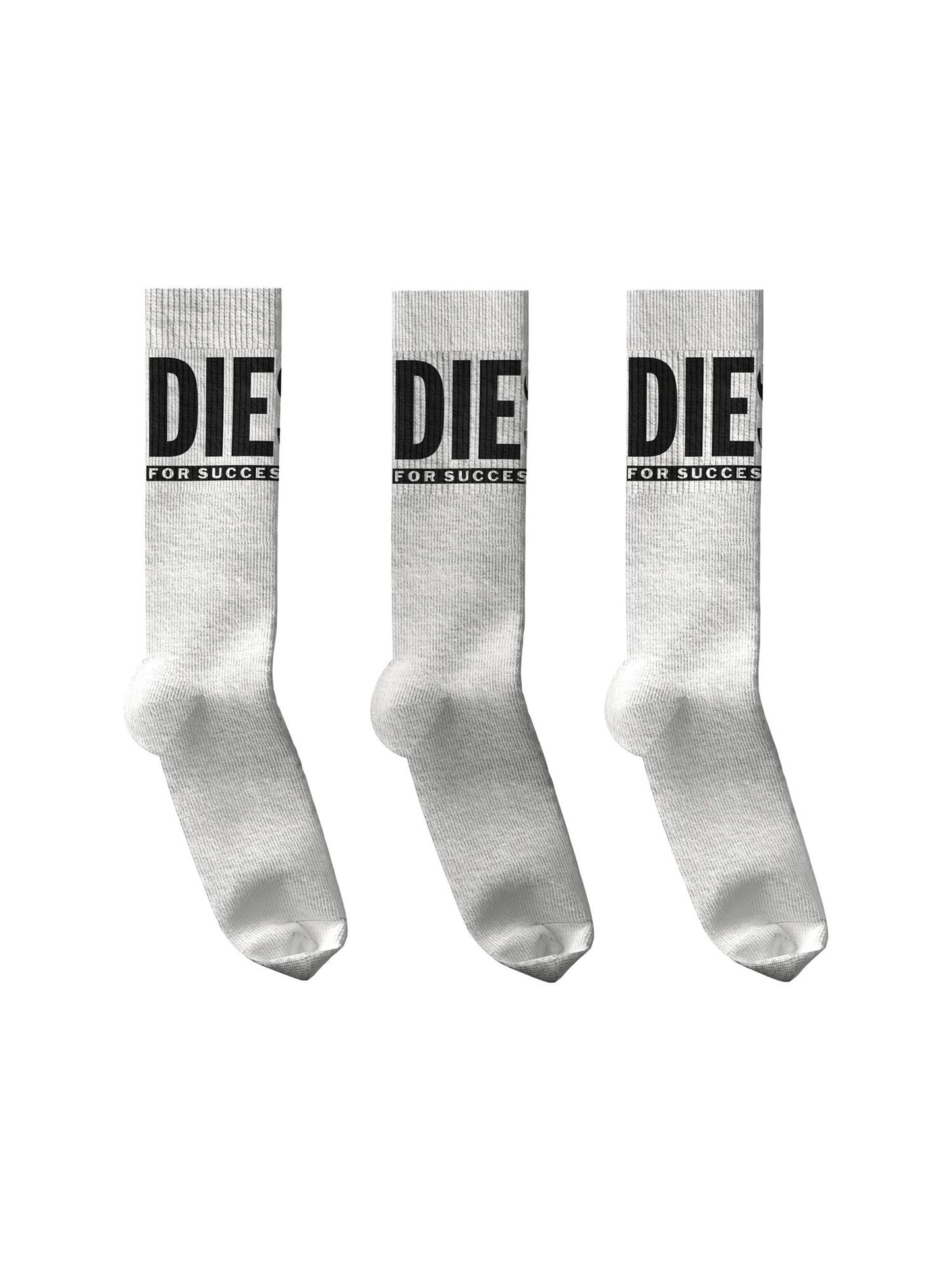 Diesel Skm Ray Threepack Calze Bianco