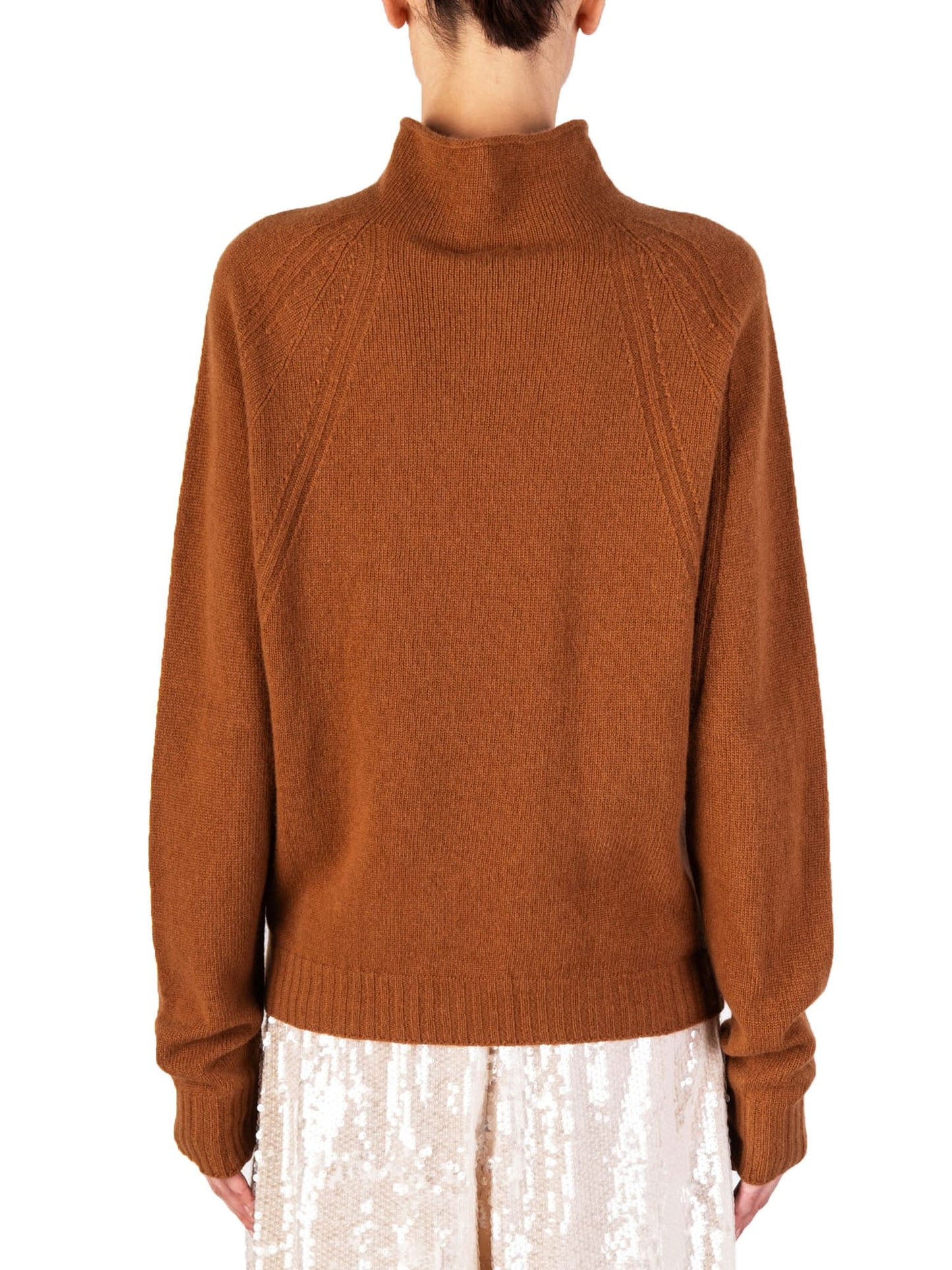 Alysi Maglia Cachemire Marrone