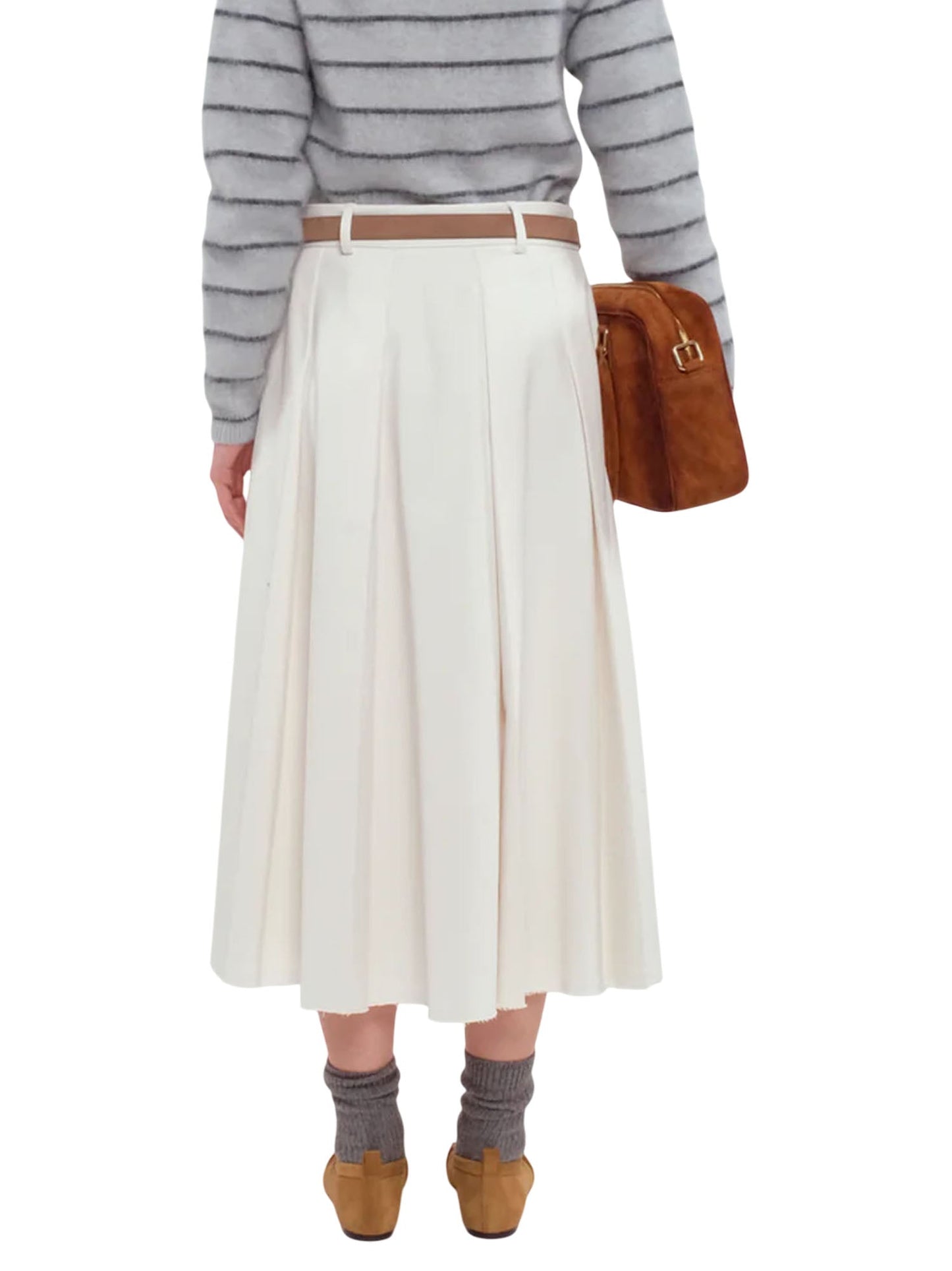 Tela9 Gonna Charlotte Bianco