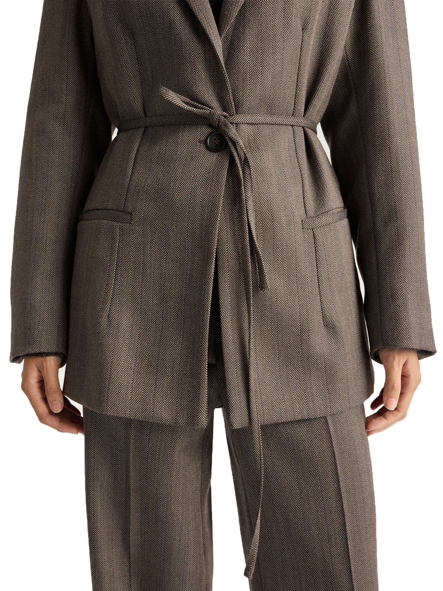 Momonì Fin Jacket Marrone