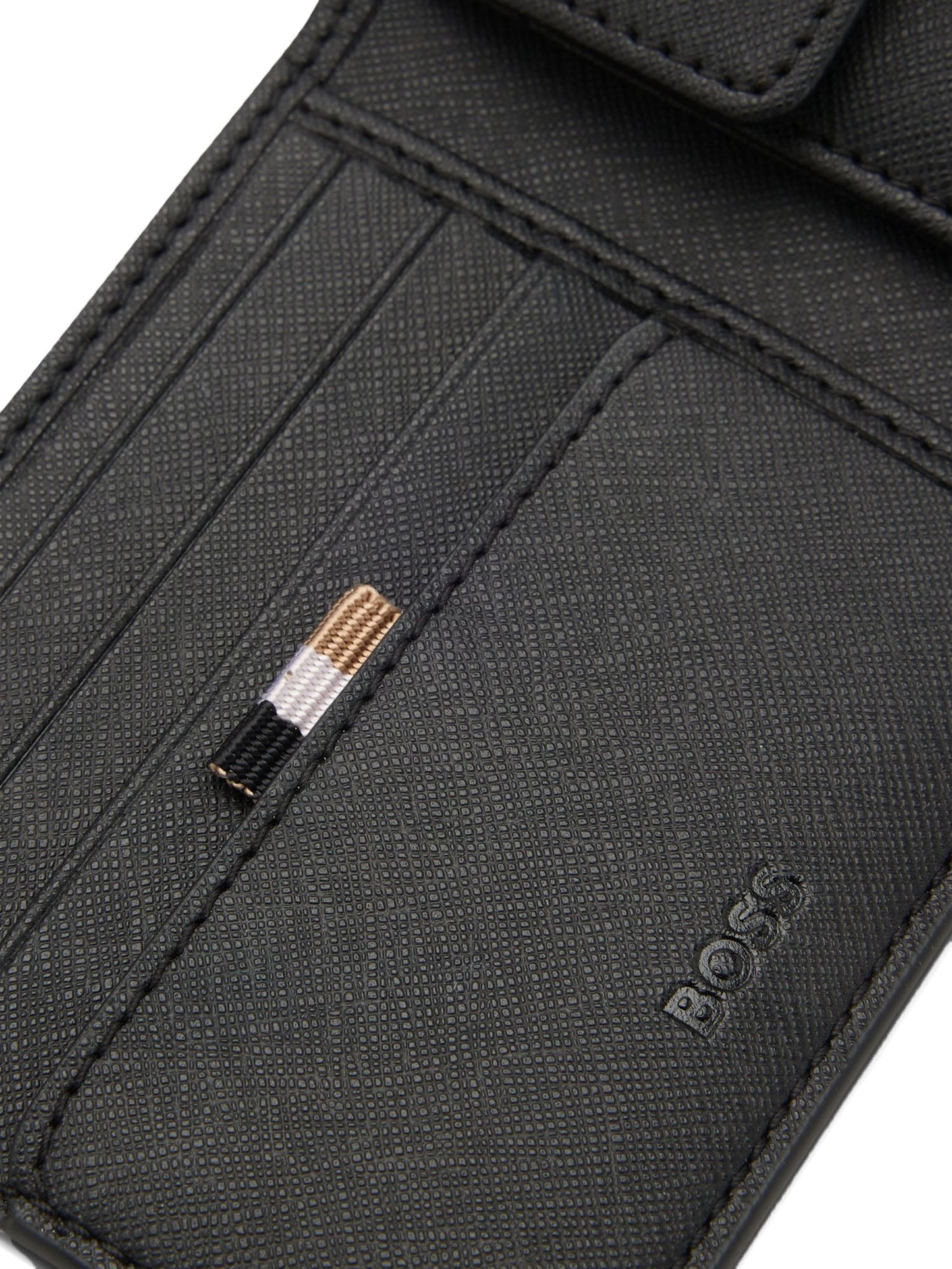 Boss Zair 4cc Coin Portafoglio Nero