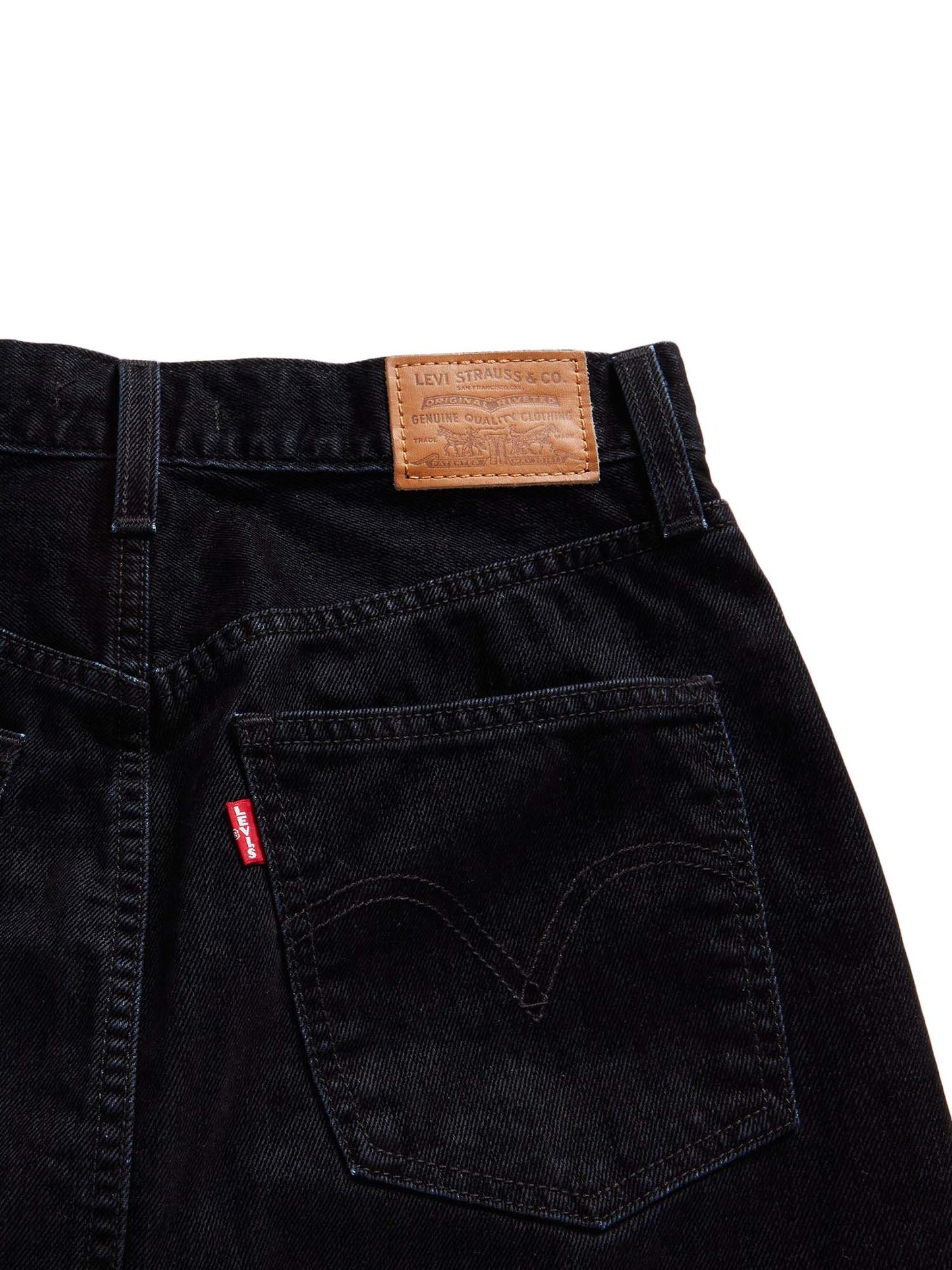 Levi's® Gonna con spacco a vita alta Blu