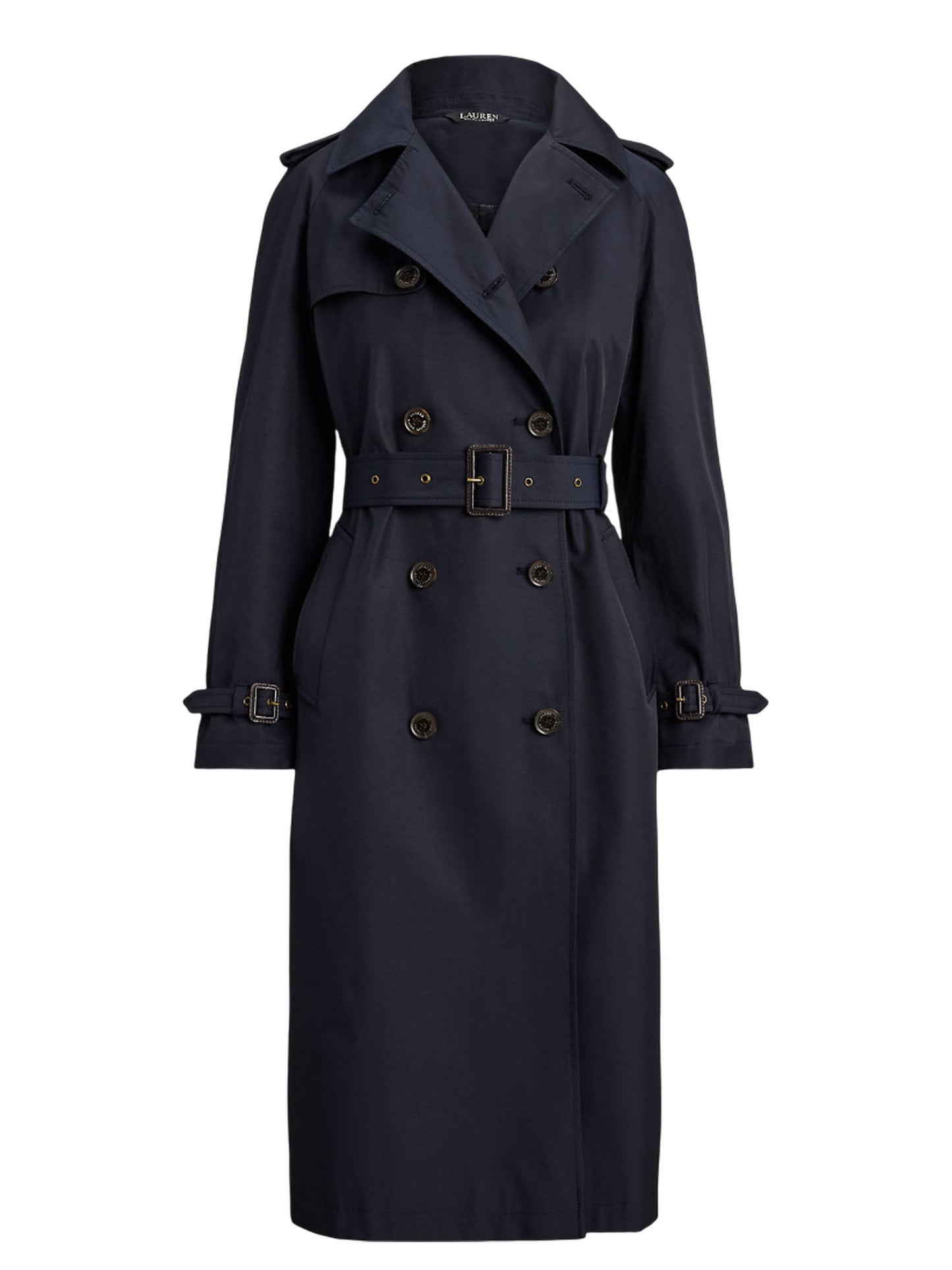Ralph Lauren Trench Coat Doppiopetto Blu