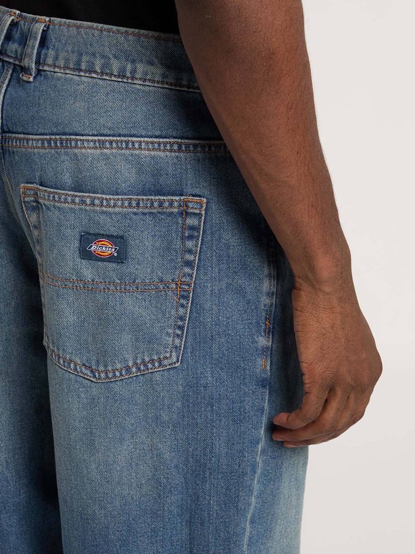 Dickies Pantaloni Thomasville In Denim Blu