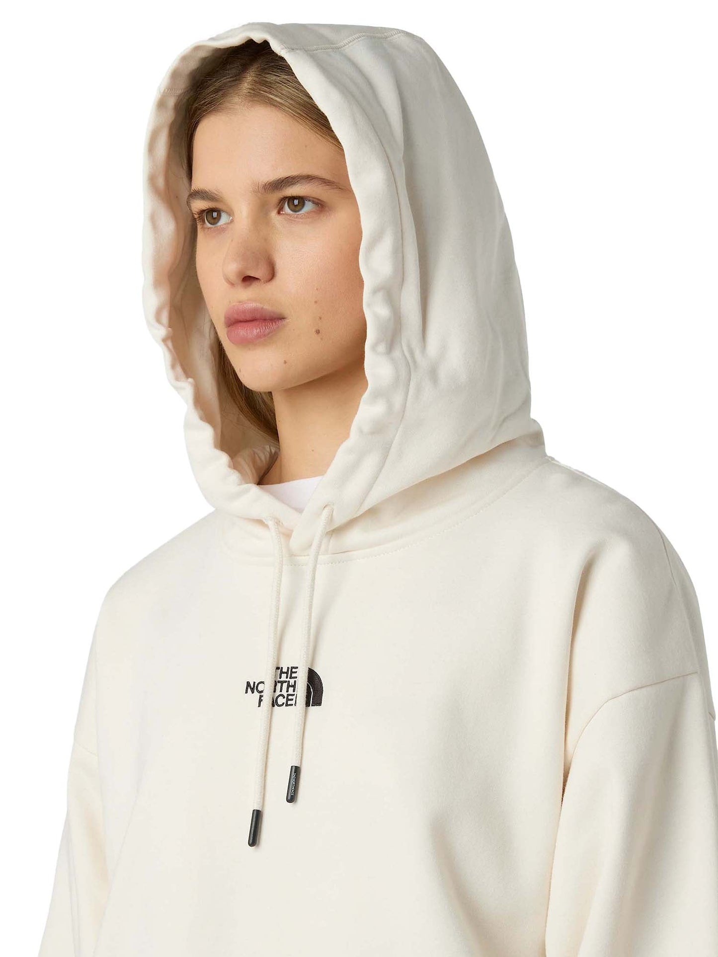 The North Face Felpa con cappuccio Essential da donna Bianco