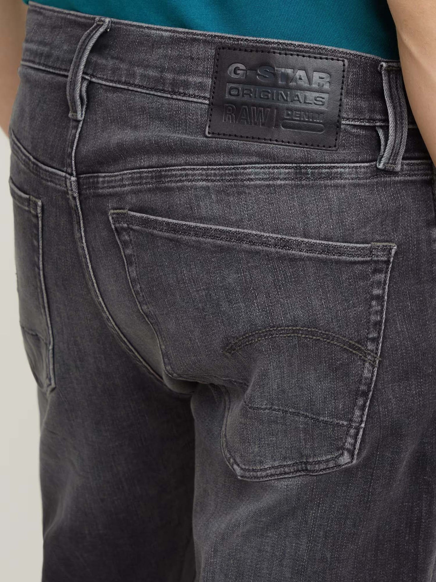 G-star 3301 Slim Jeans da uomo Nero