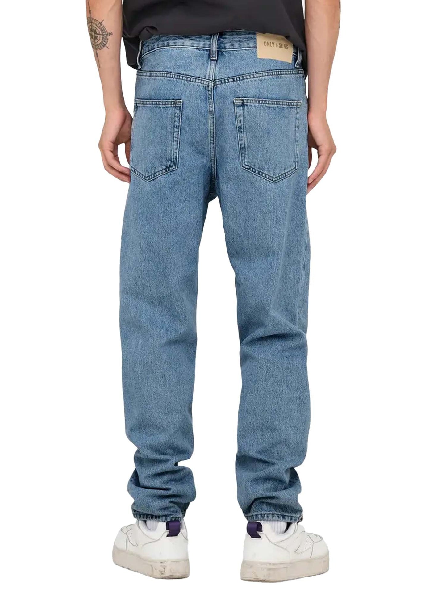 Only & Sons Jeans Tye Loose Azzurro