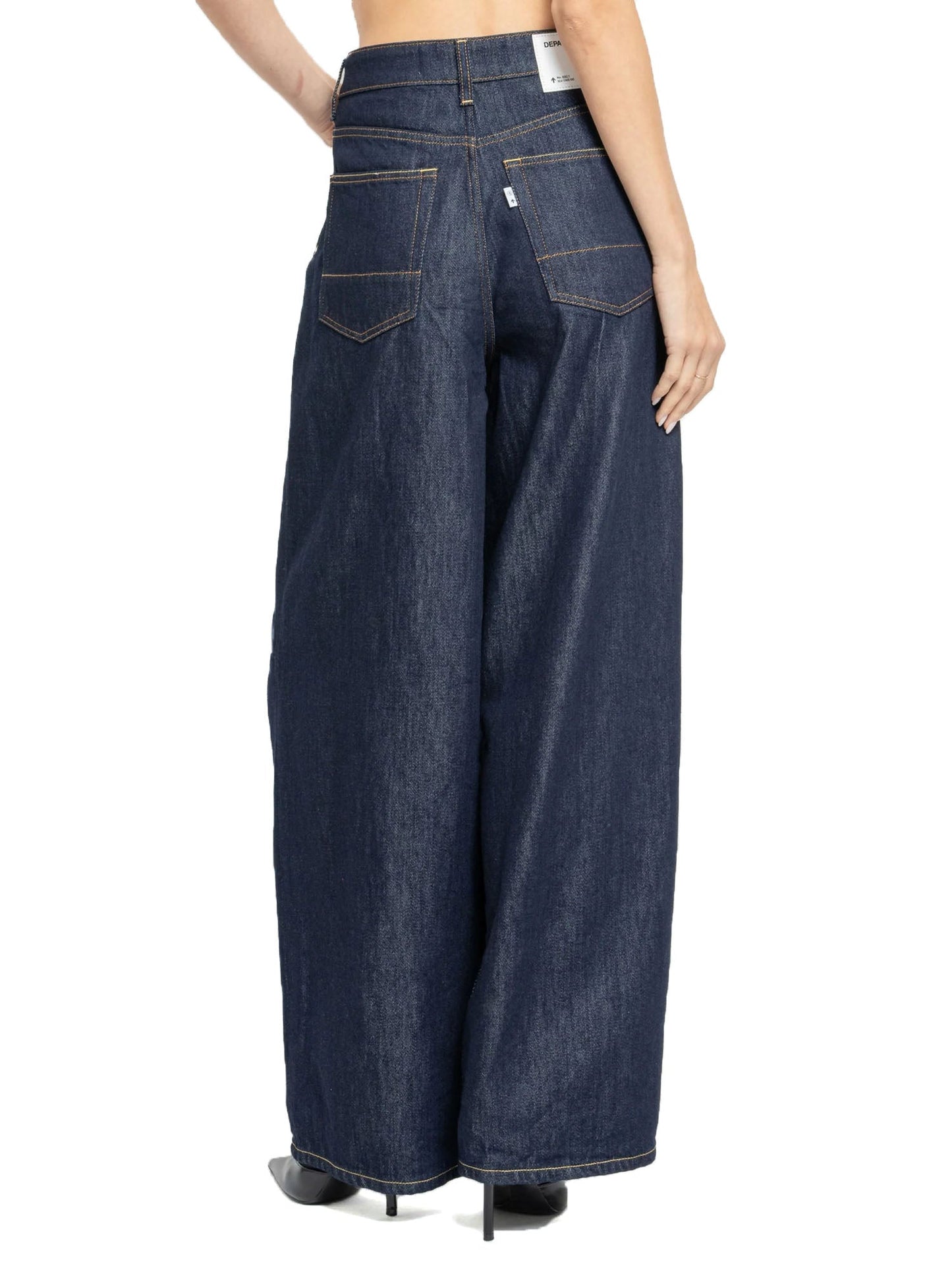 Department Five Mustard Jeans 5 Tasche Blu