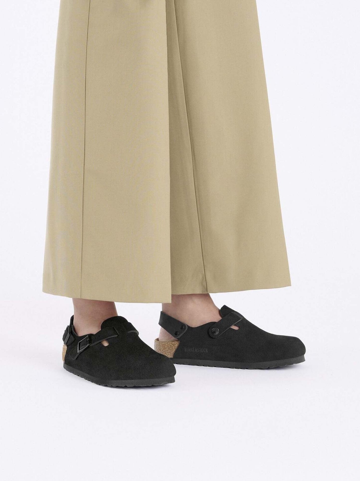 Birkenstock Tokio (Pelle scamosciata) Nero