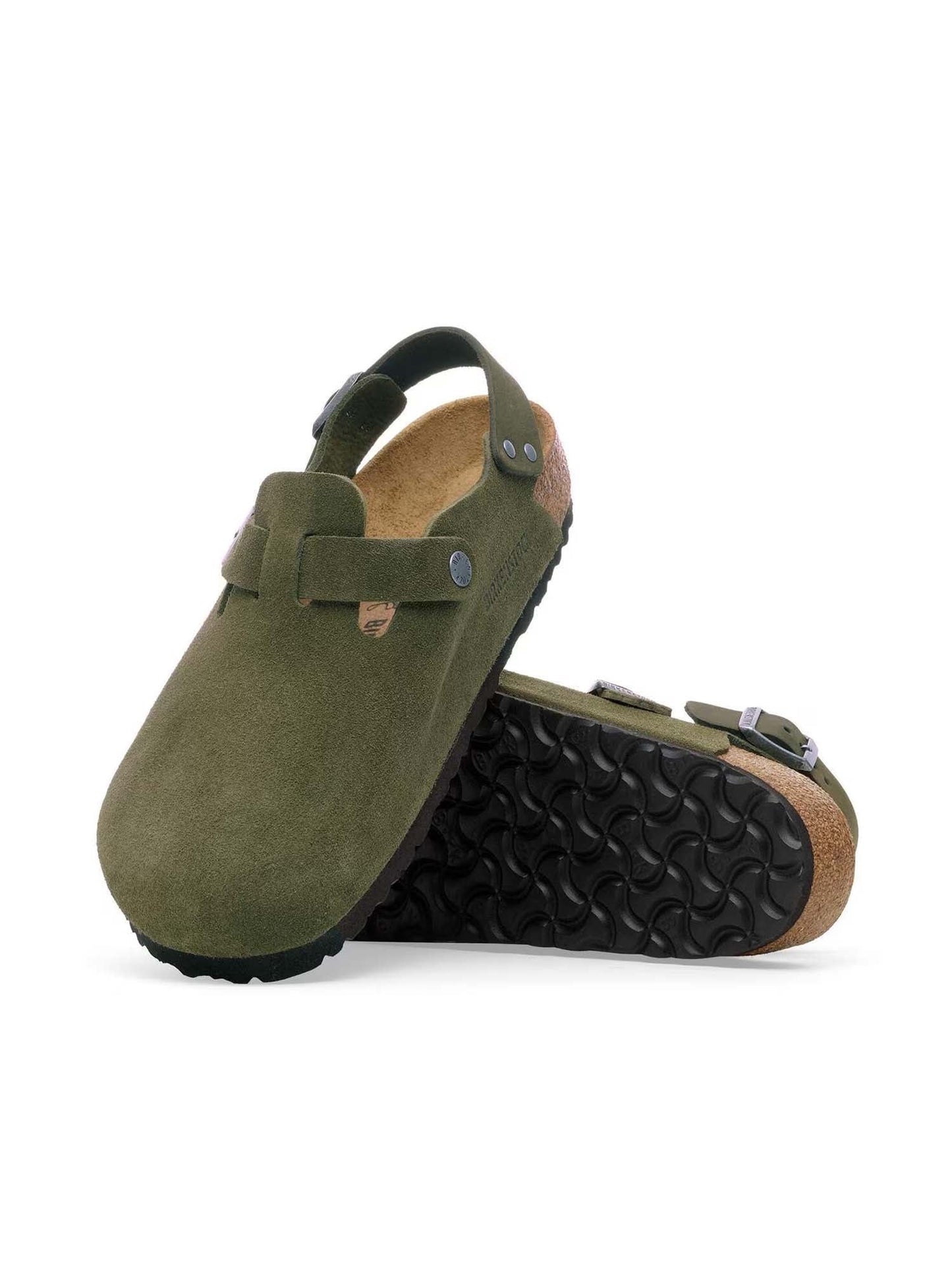Birkenstock Tokio (Pelle scamosciata) Verde