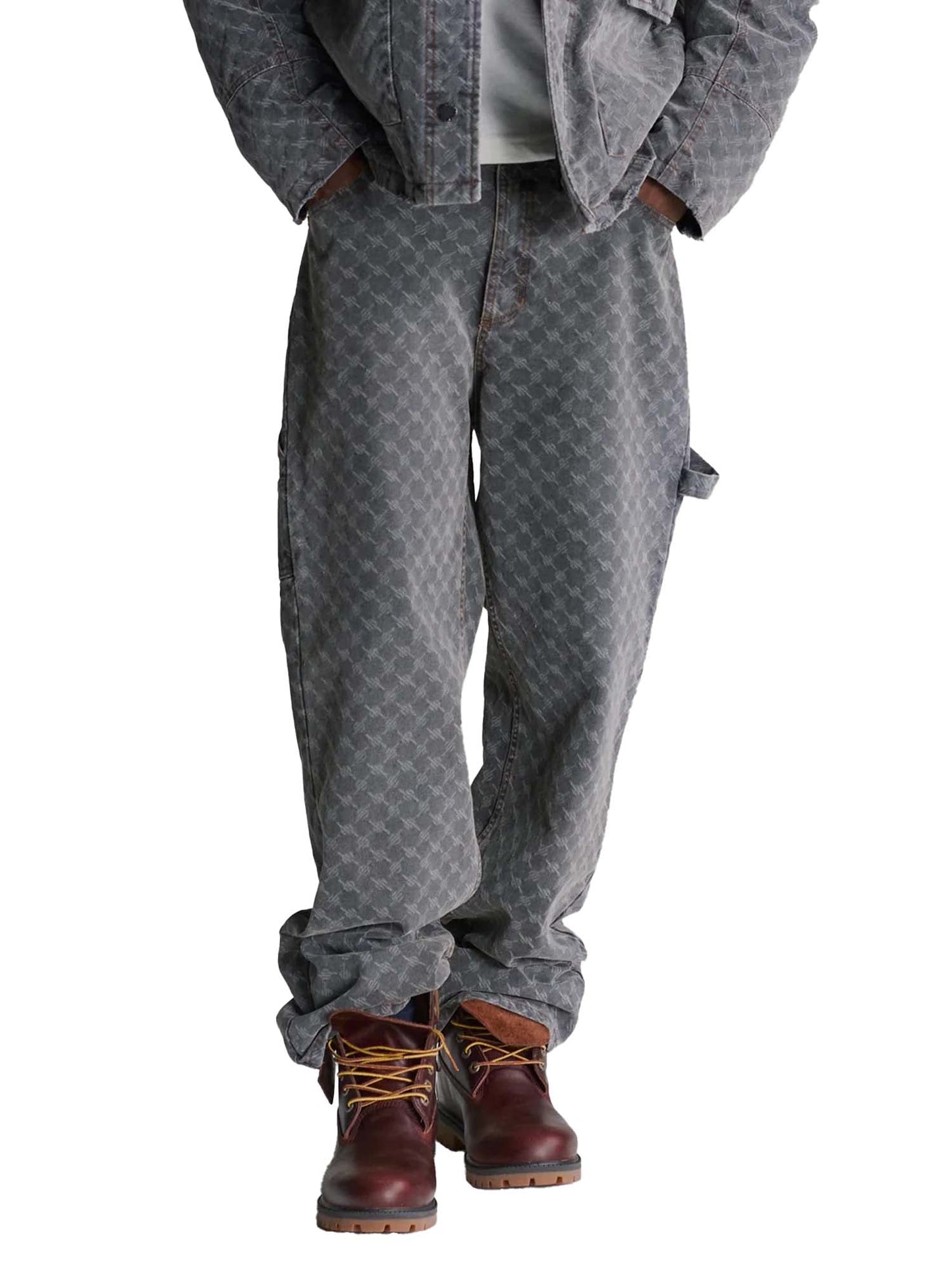 Daily Paper Jeans Monogram Workwear Amba Grigio