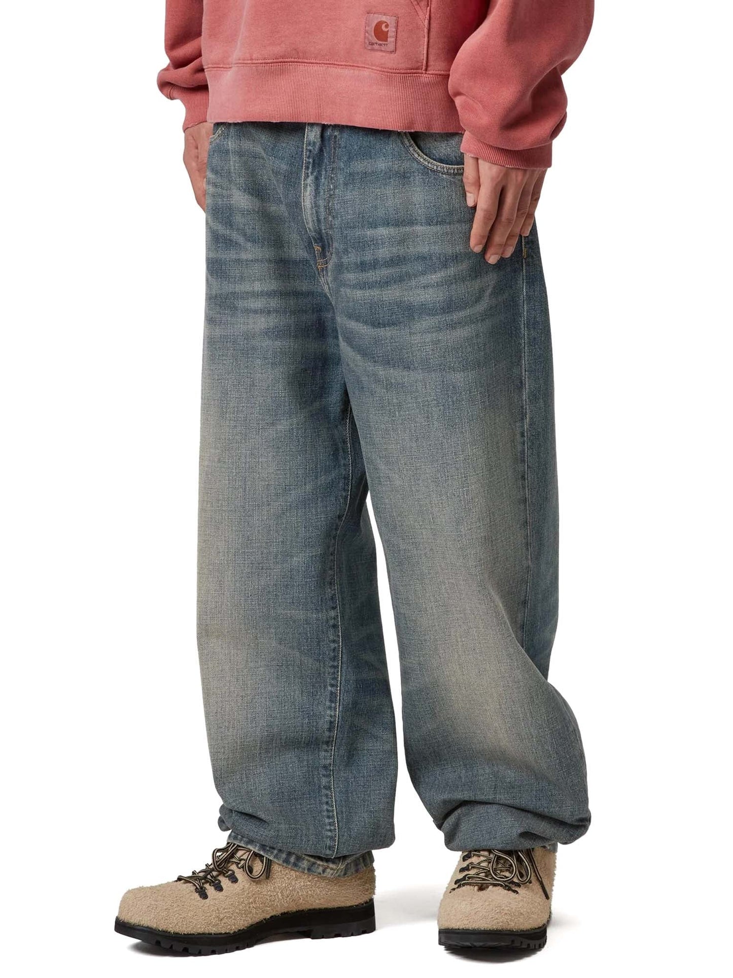 Carhartt Wip Aaron Pant Blu