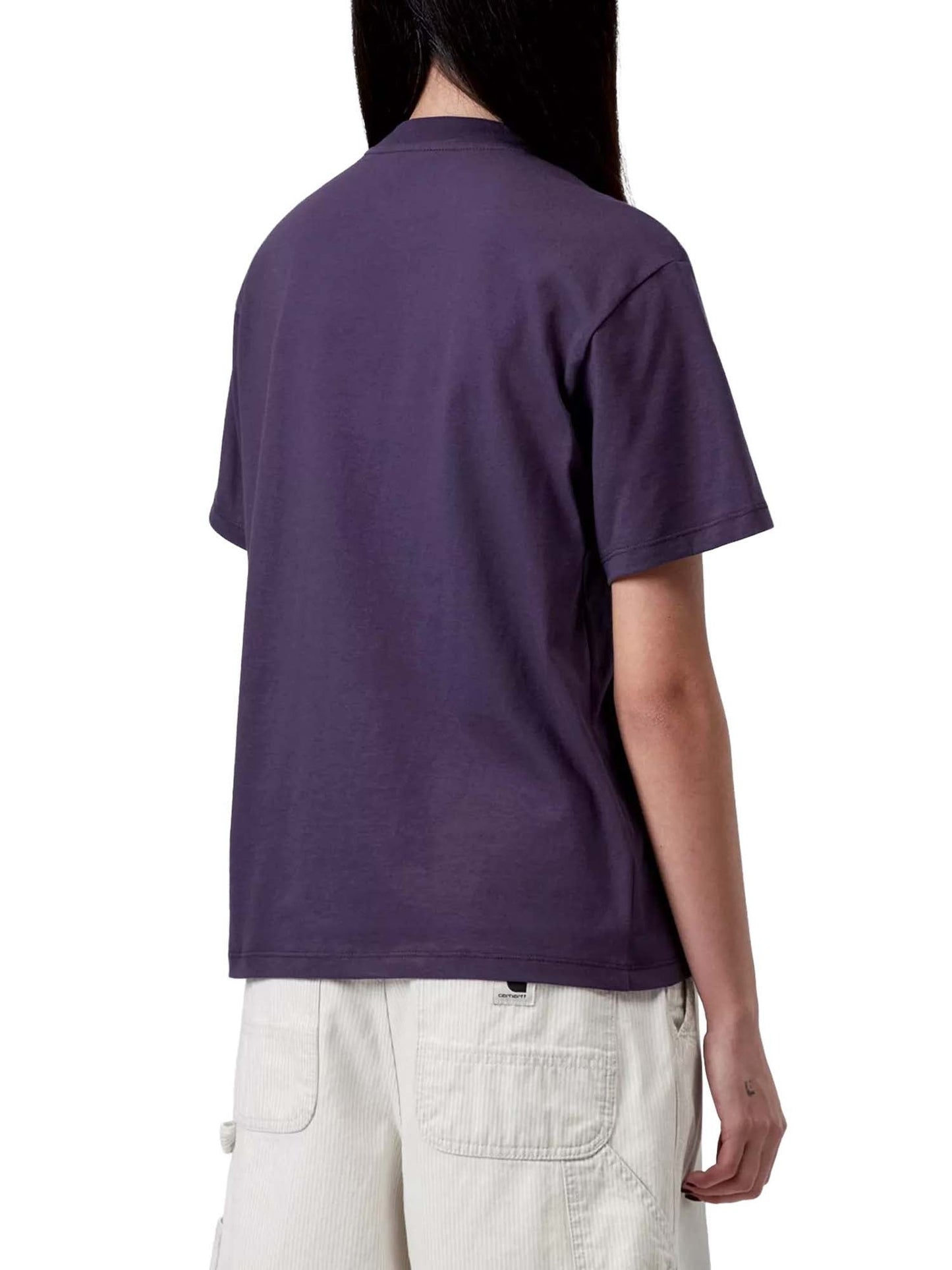 Carhartt Wip W' S/S Script Embroidery T-Shirt Viola