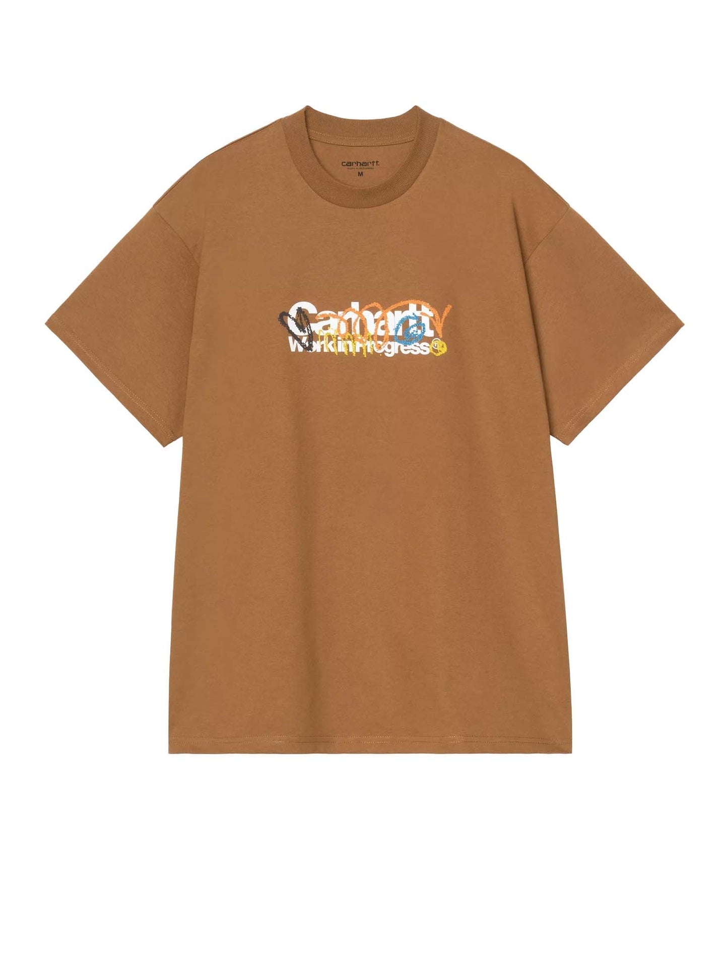 Carhartt Wip S/S Primary T-Shirt Marrone