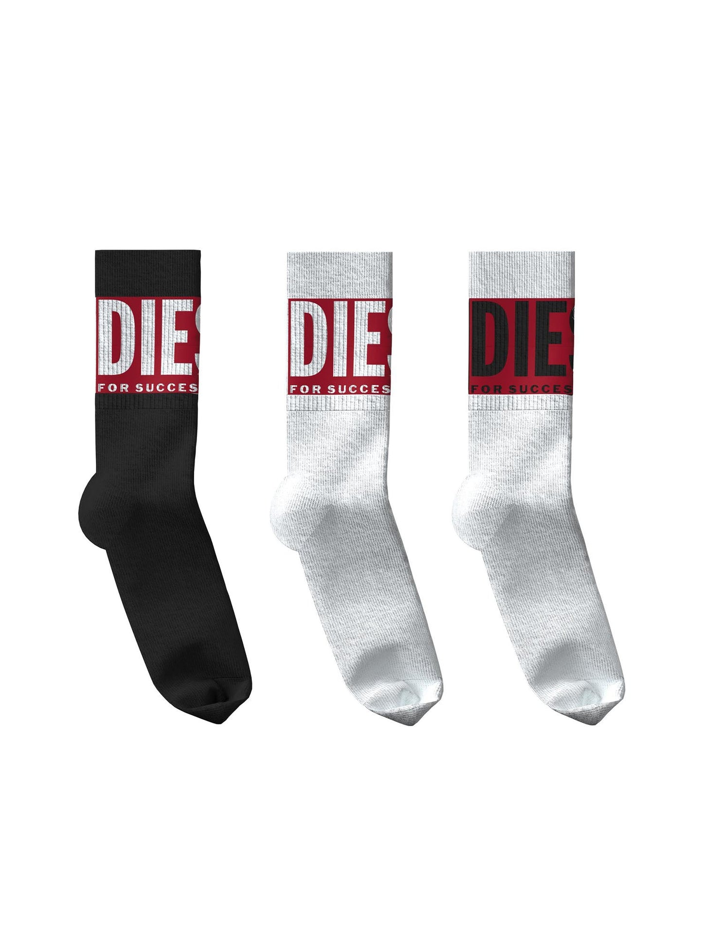 Diesel Calze SKM-RAY-THREEPACK Diesel Rosso