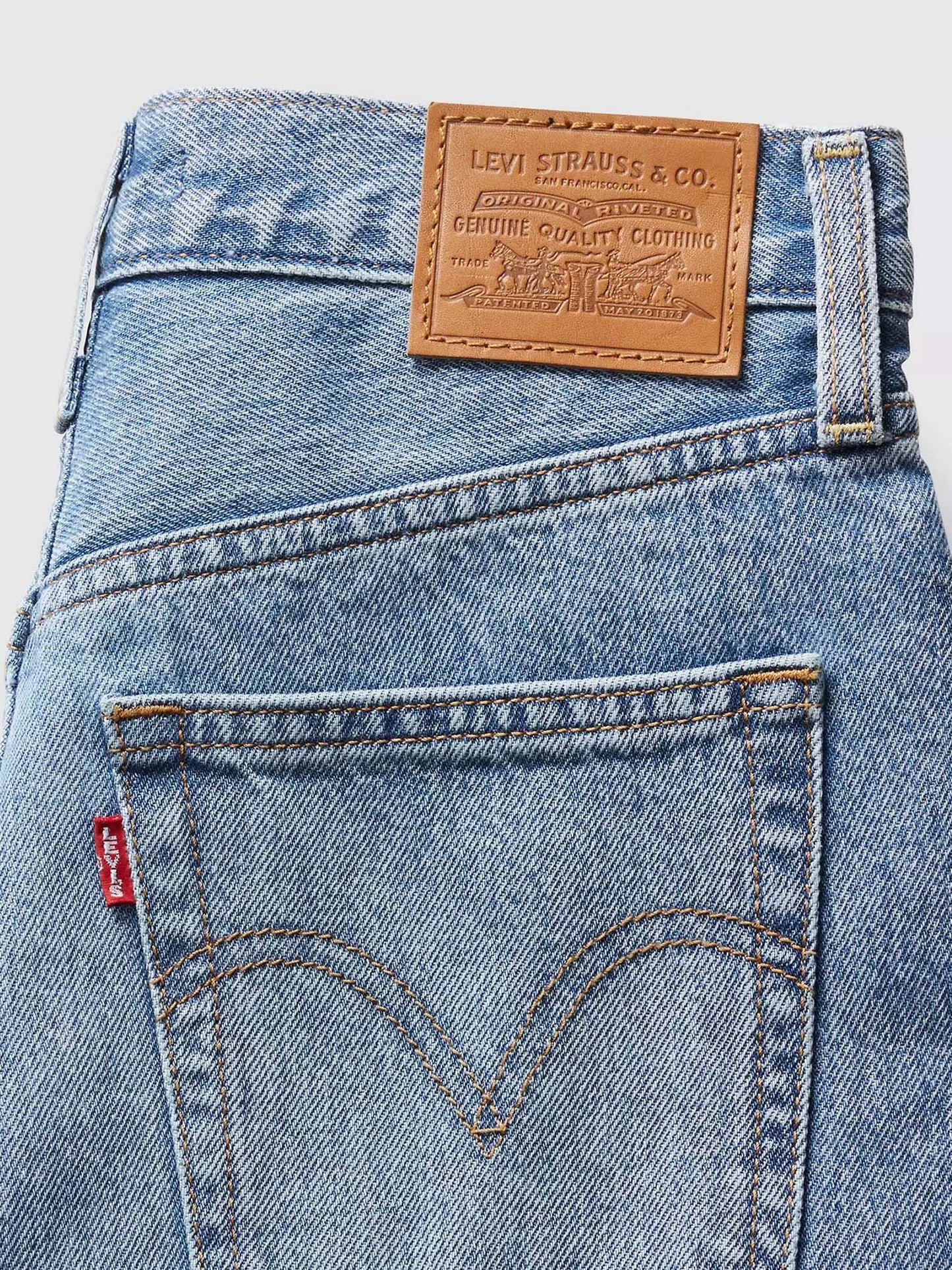 Levi's® Jeans Ribcage con gamba ampia Blu