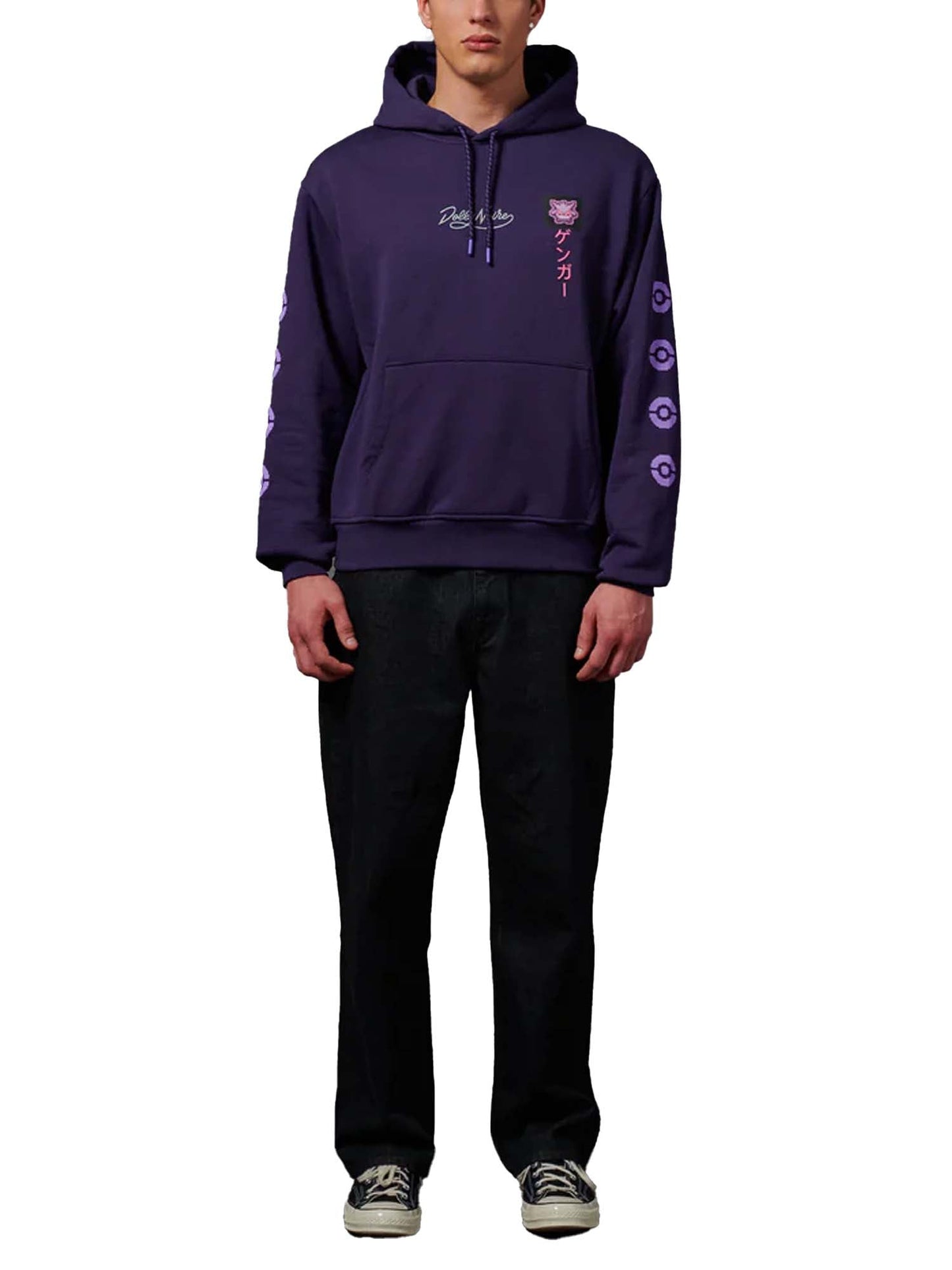 Dolly Noire Gengar Evolution Hoodie Viola