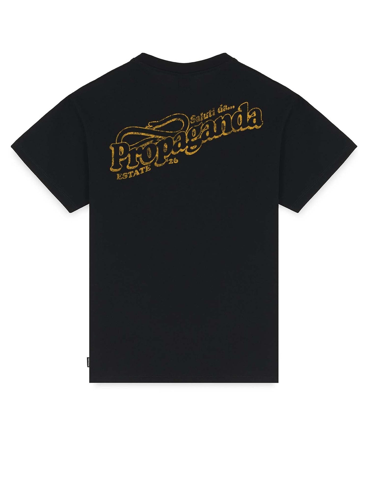 Propaganda Postcard Tee Nero