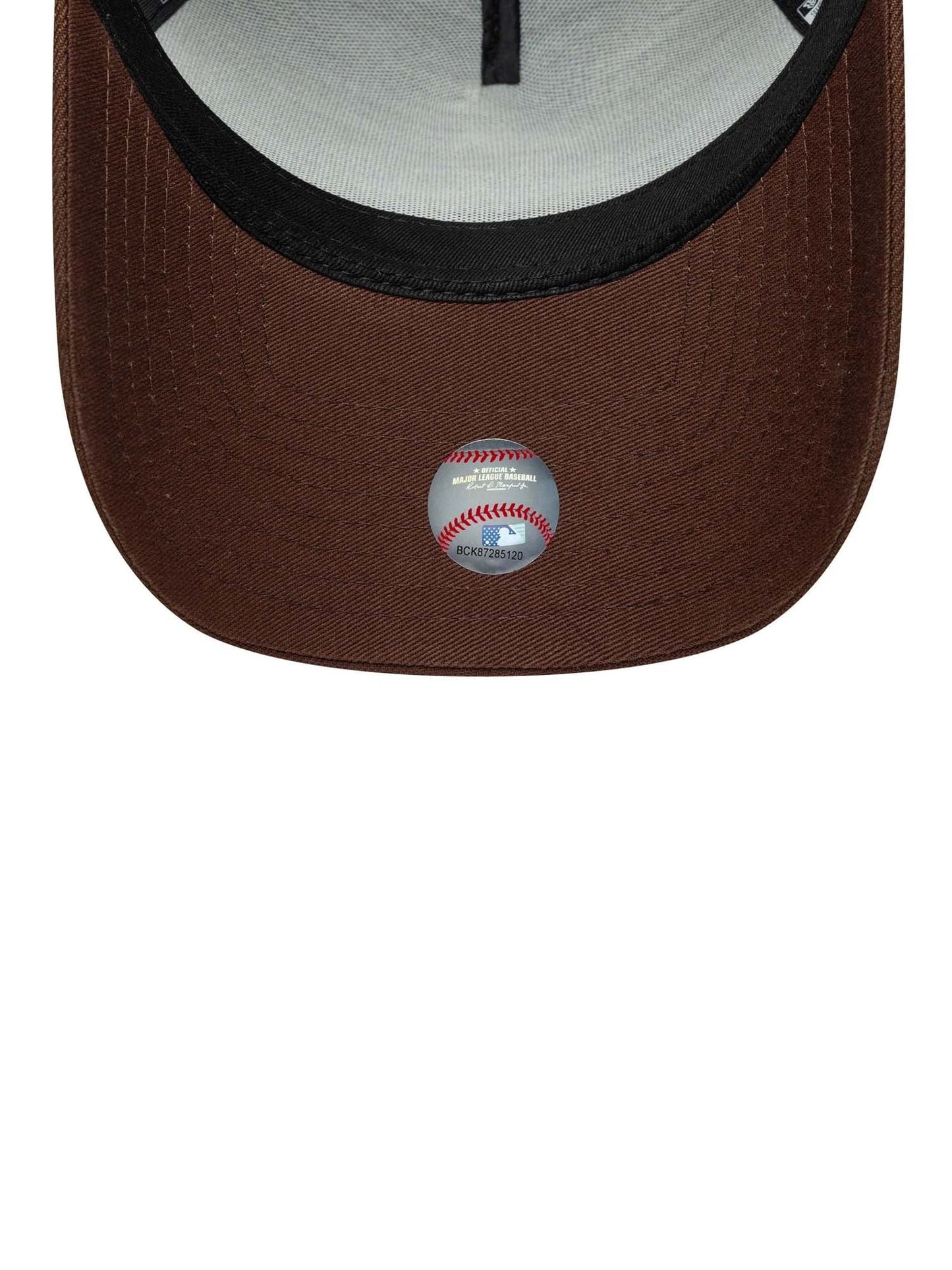 New Era Cappellino 9FORTY E-Frame LA Dodgers MLB Outline Script Marrone