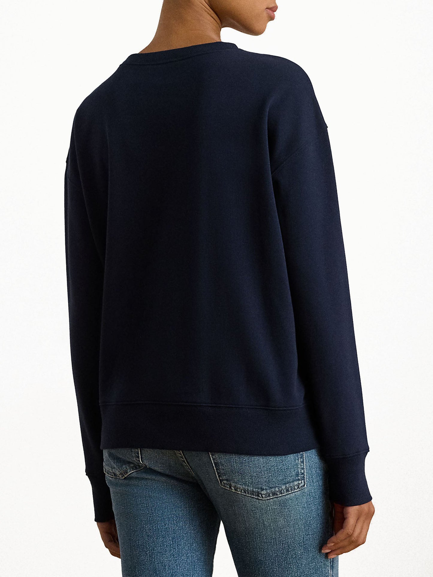 Lauren Ralph Lauren Felpa girocollo in fleece Blu