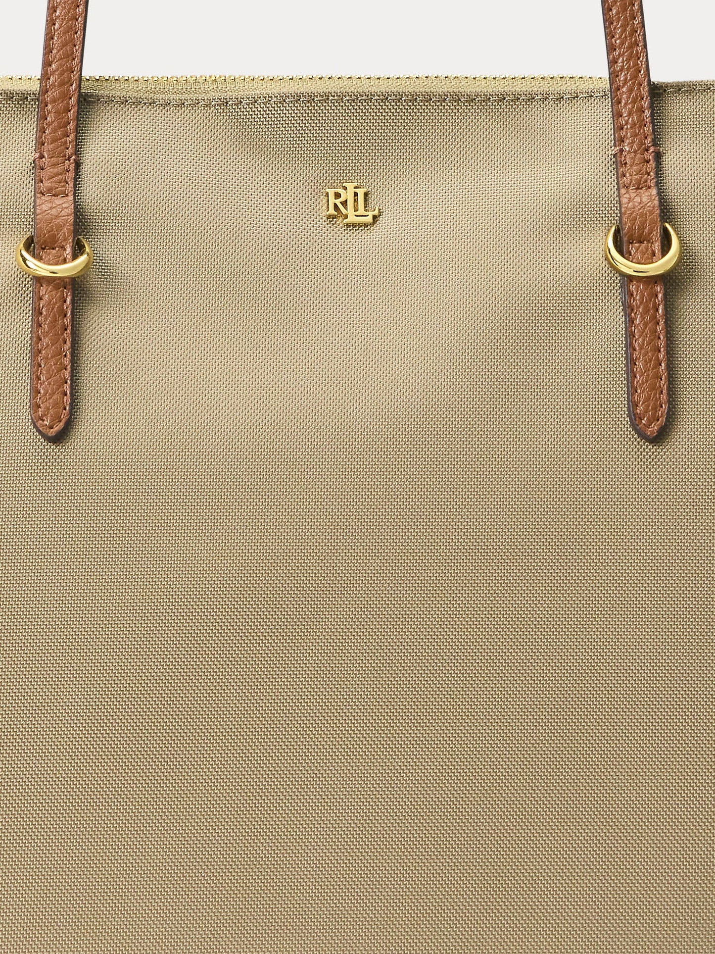 Lauren Ralph Lauren Borsa Keaton Tote 31 Large Marrone