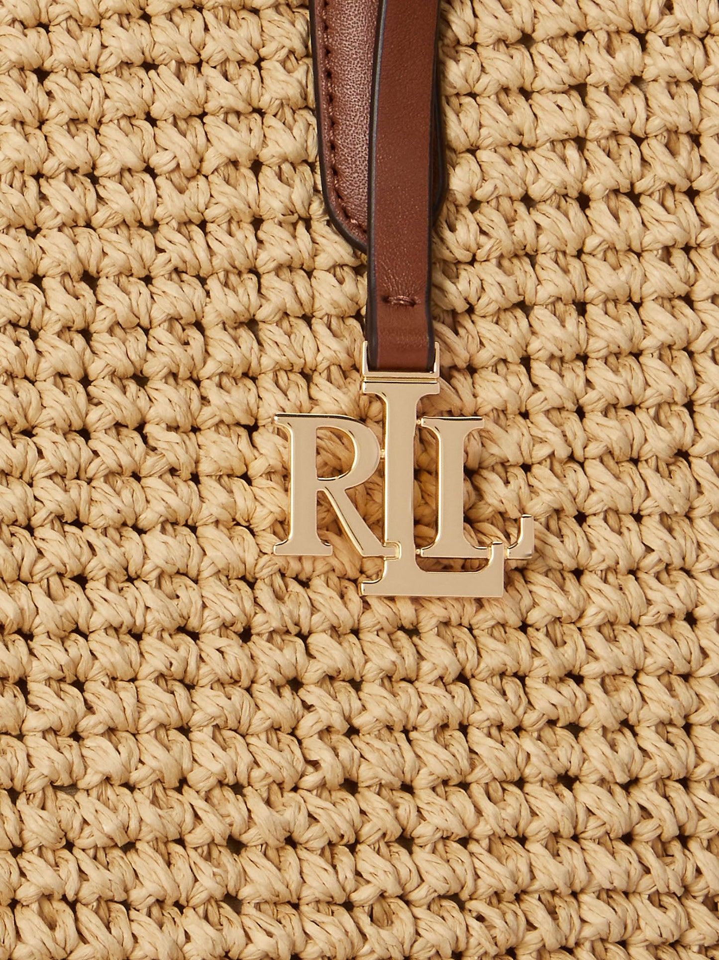 Lauren Ralph Lauren Lainey Tote Large Bianco