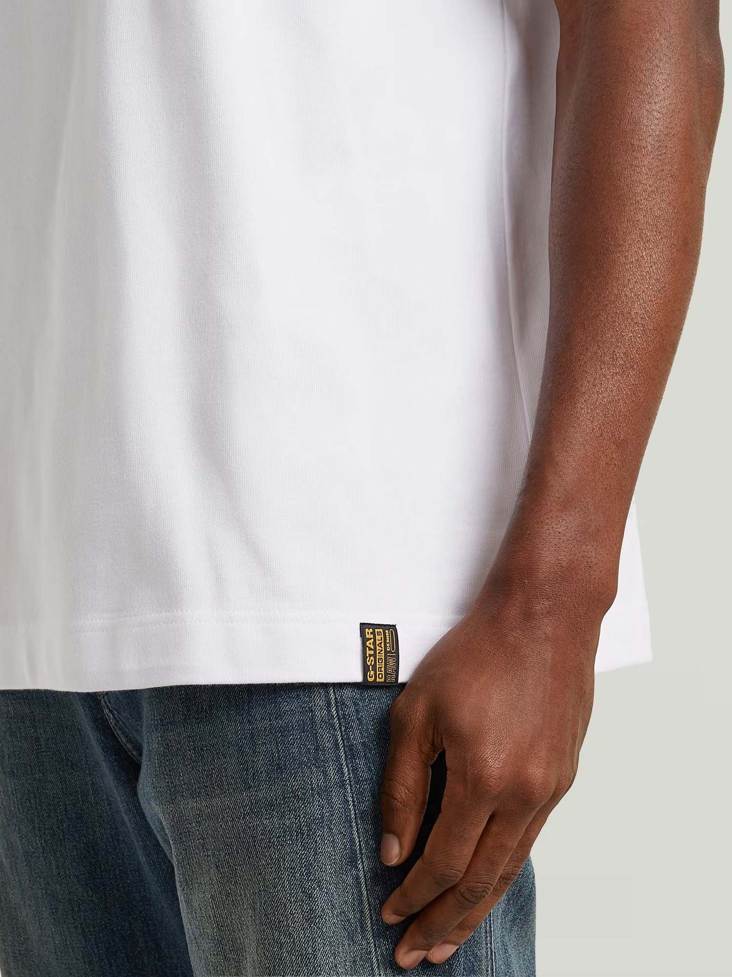 G-star T-Shirt GS-01 Relaxed Bianco