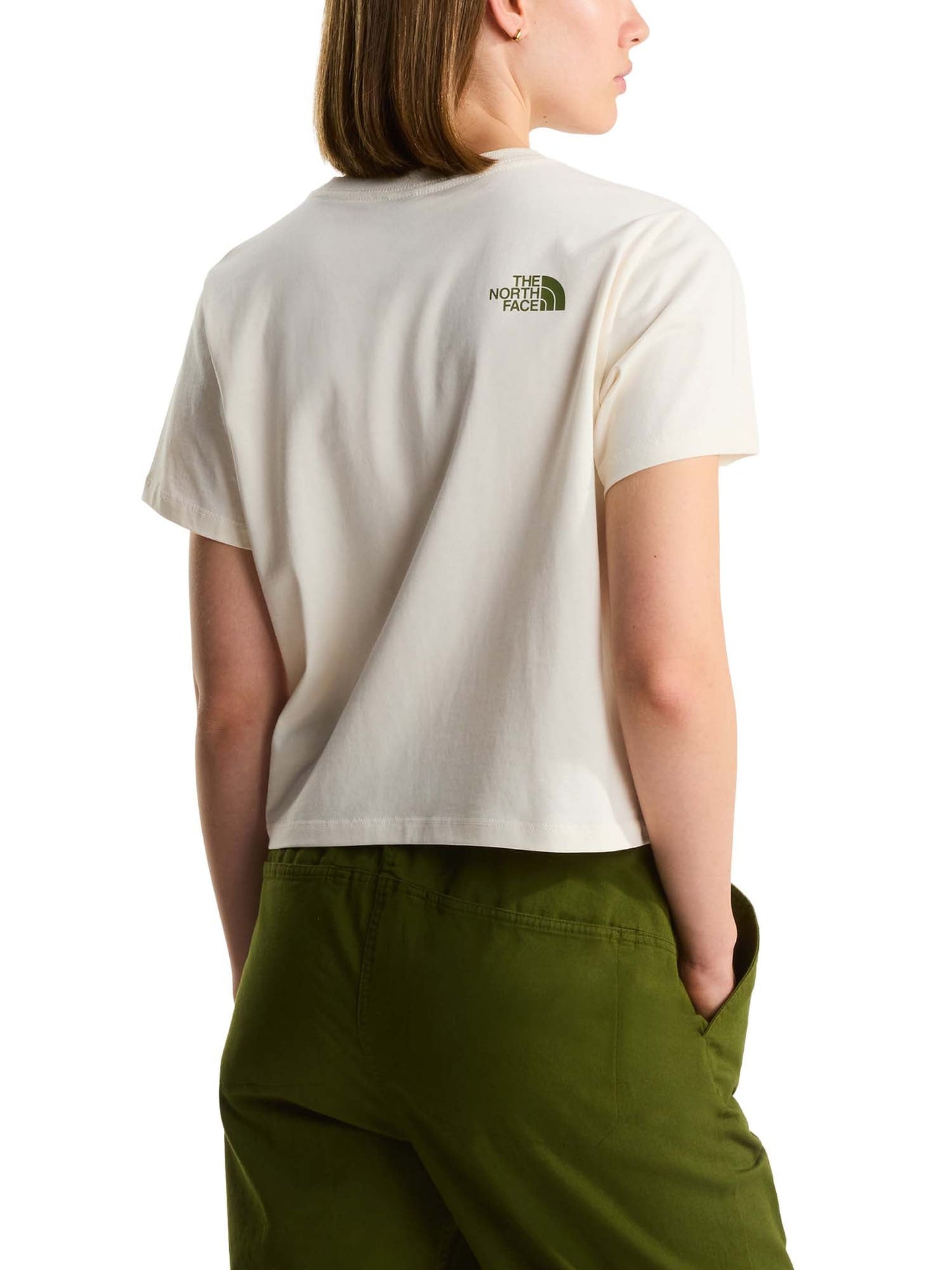 The North Face T-shirt Flora Embroidered Regular Graphic da donna Bianco