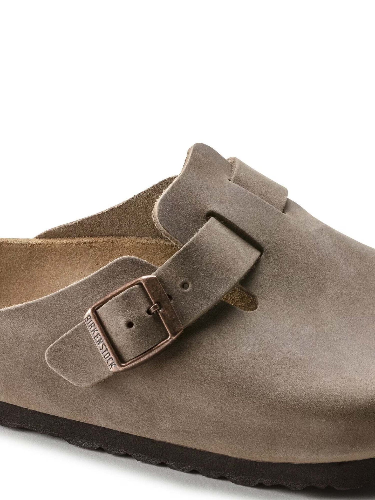 Birkenstock Boston (Pelle oliata) Marrone