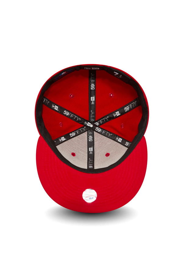 New Era Cappello 59FIFTY Fitted New York Yankees Essential Rosso