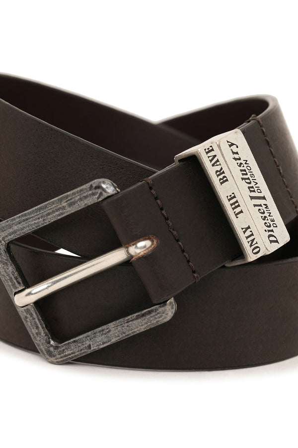 Diesel LOGO B-GUARANTEE-A BELT Marrone