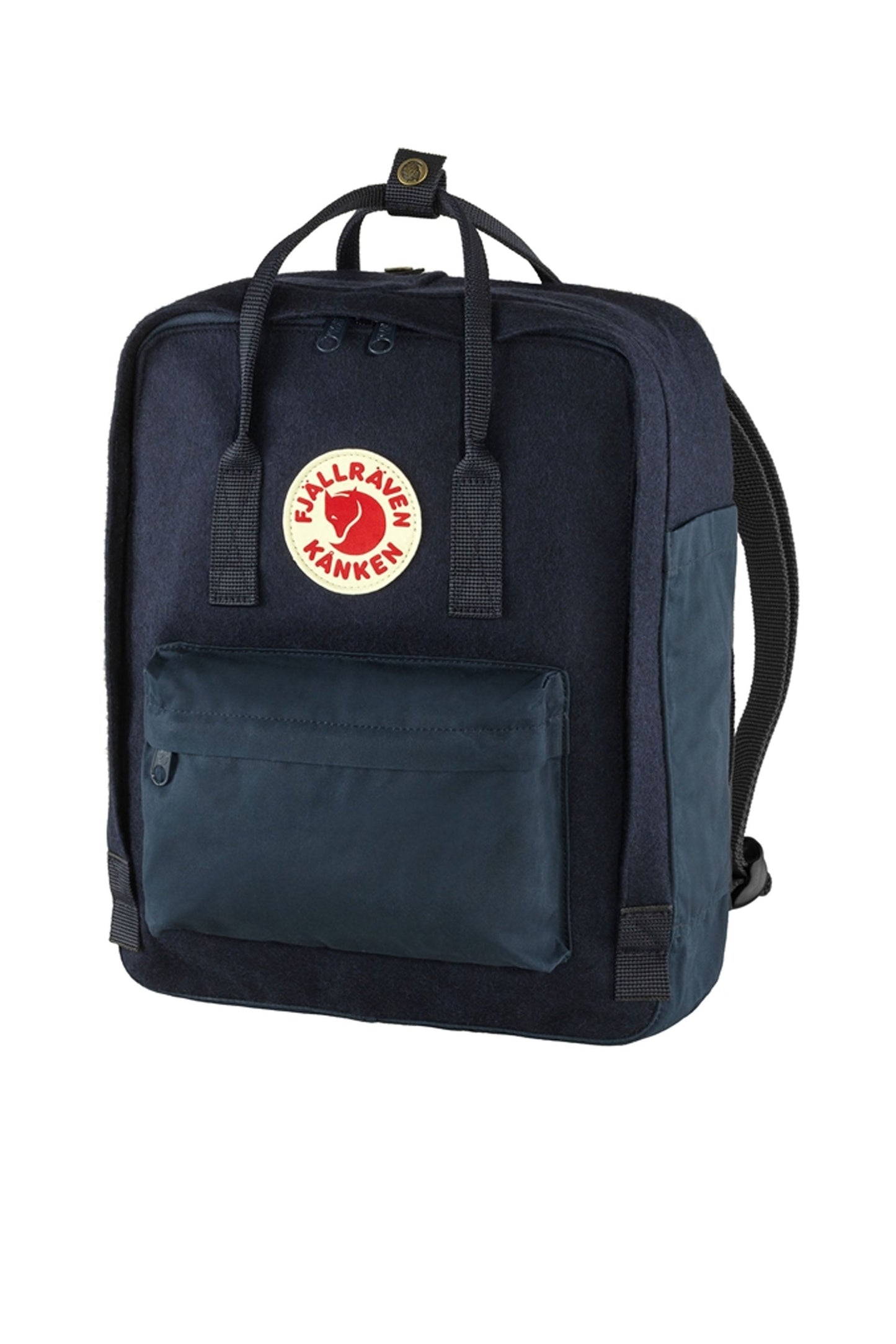 Fjallraven Zaino Kånken Re-Wool Blu