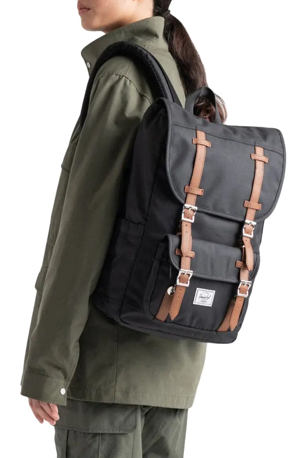Herschel Little America Mid Backpack Nero